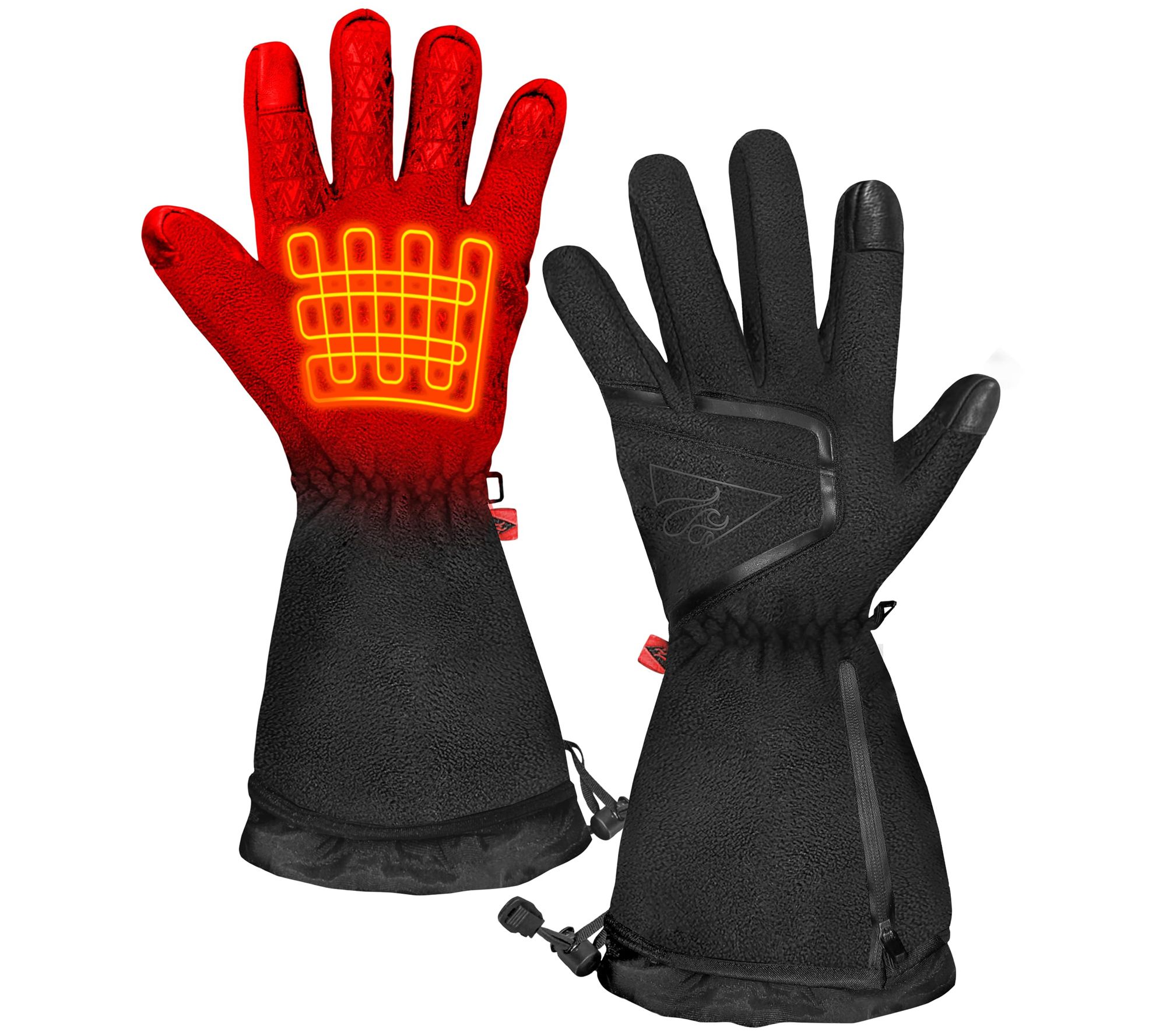 ActionHeat Men's AA BatteryHeated Fleece Gloves 2.0
