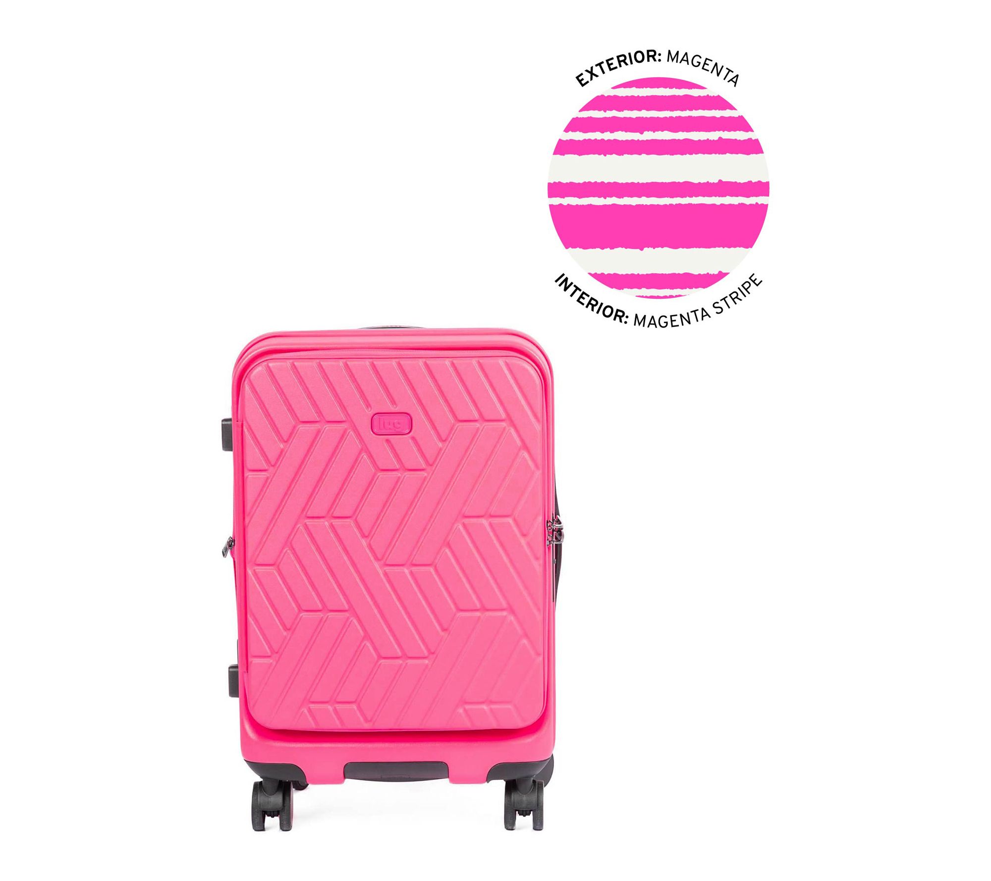 Lug Hard Sided Wheelie Carry -On Luggage - Box Truck