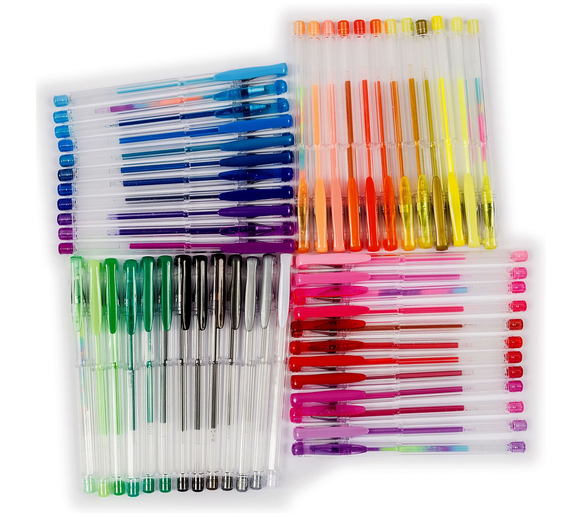 Fiskars Gel Pens, 0.8 - 1.0mm Tips - 48 pens