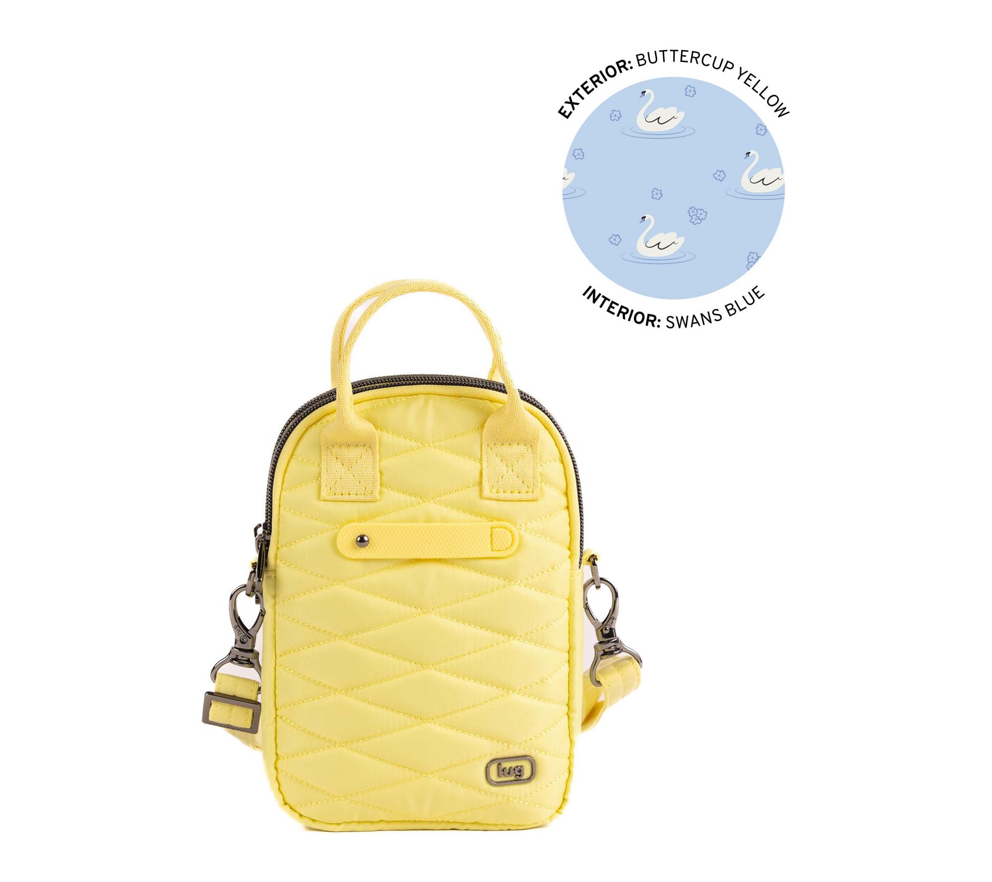 Lug Small Crossbody with Top Handles-Jetty LE