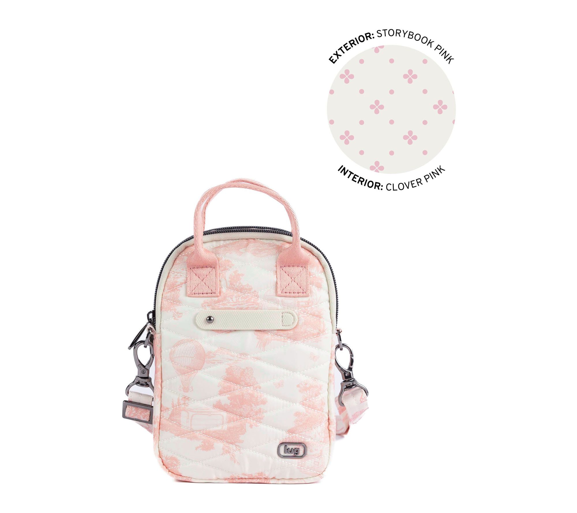 Lug Small Crossbody with Top Handles-Jetty LE