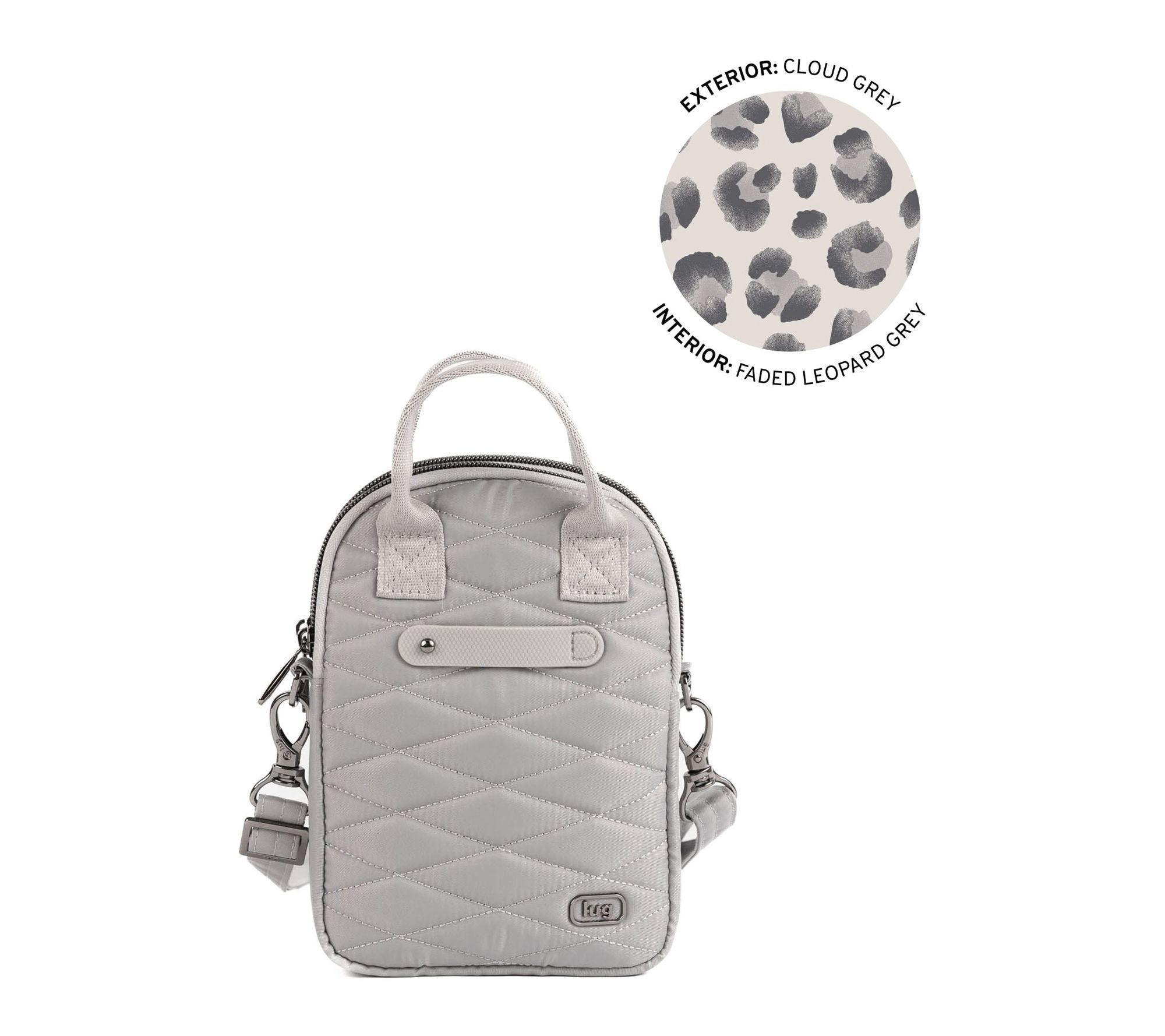 Lug Small Crossbody with Top Handles-Jetty LE