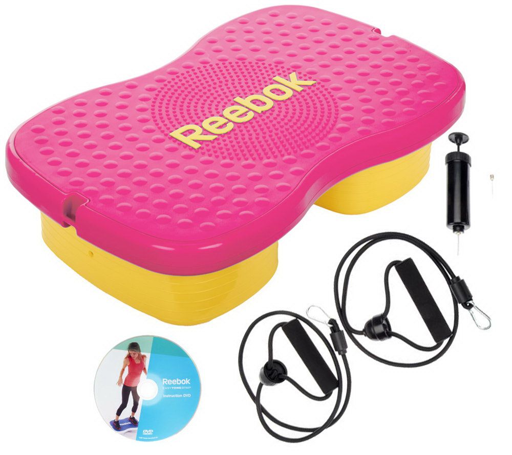 reebok step pink