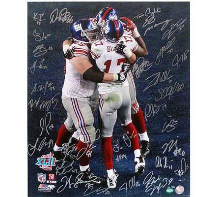 Madison Hedgecock Autographed Signed New York Giants Photo - Autographs