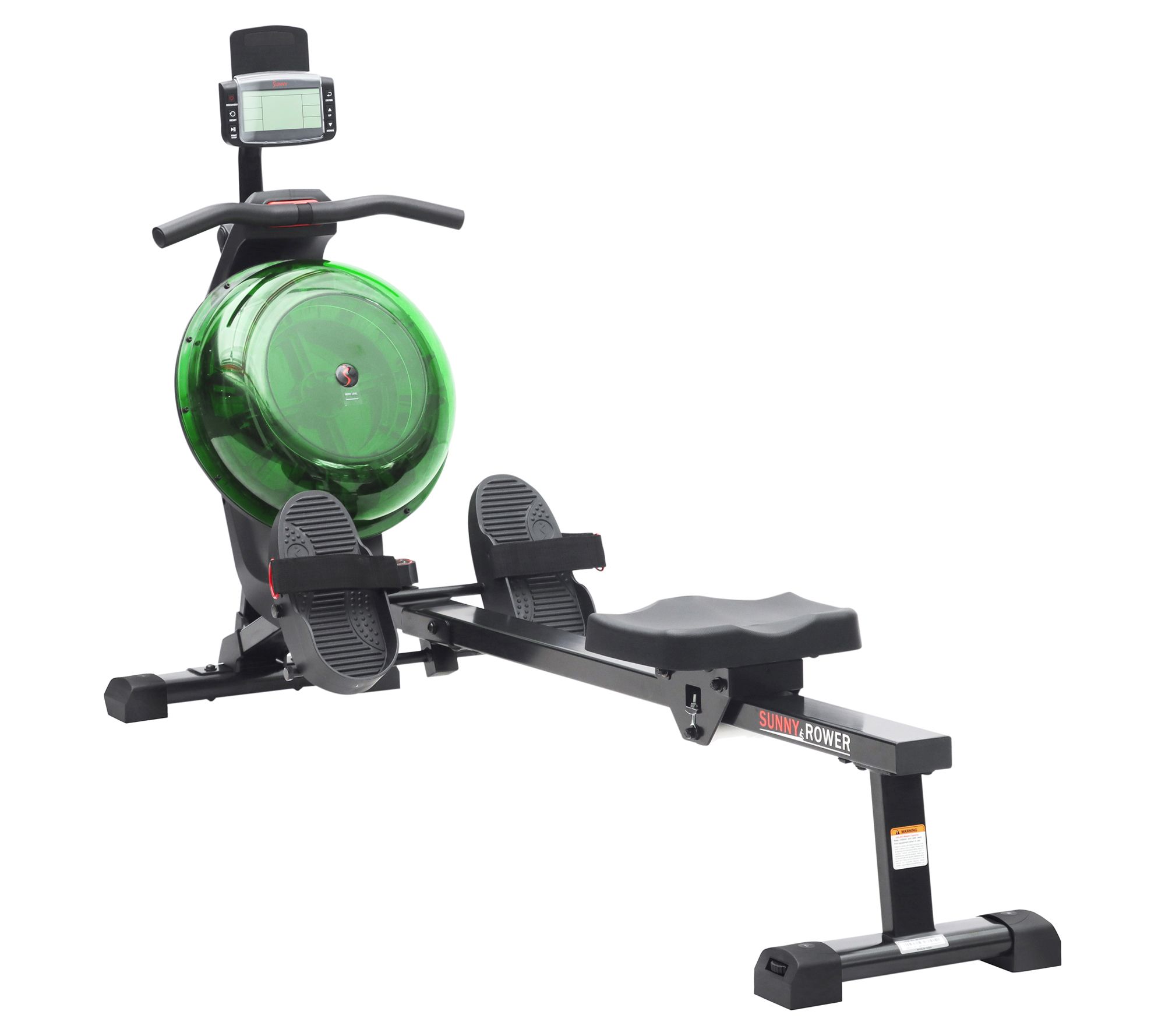 Sunny Health Fitness Smart Magnetic Water Rower