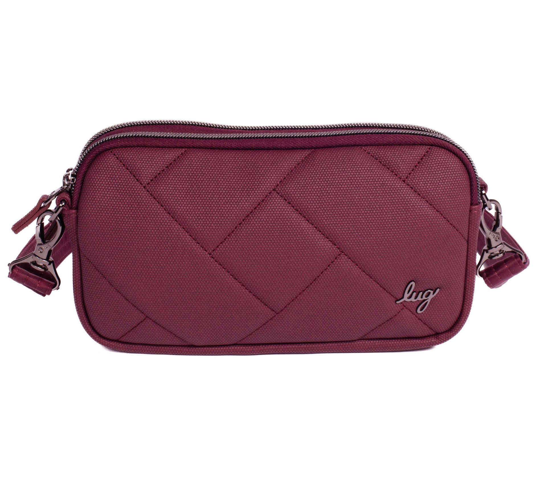 Lug Matte Luxe Convertible Hip Pouch - Coupe XL - QVC.com