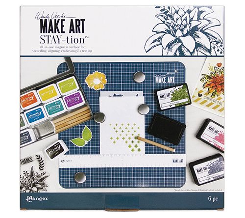 Wendy Vecchi MAKE ART Stay-tion-All-In-One Magnetic Surface