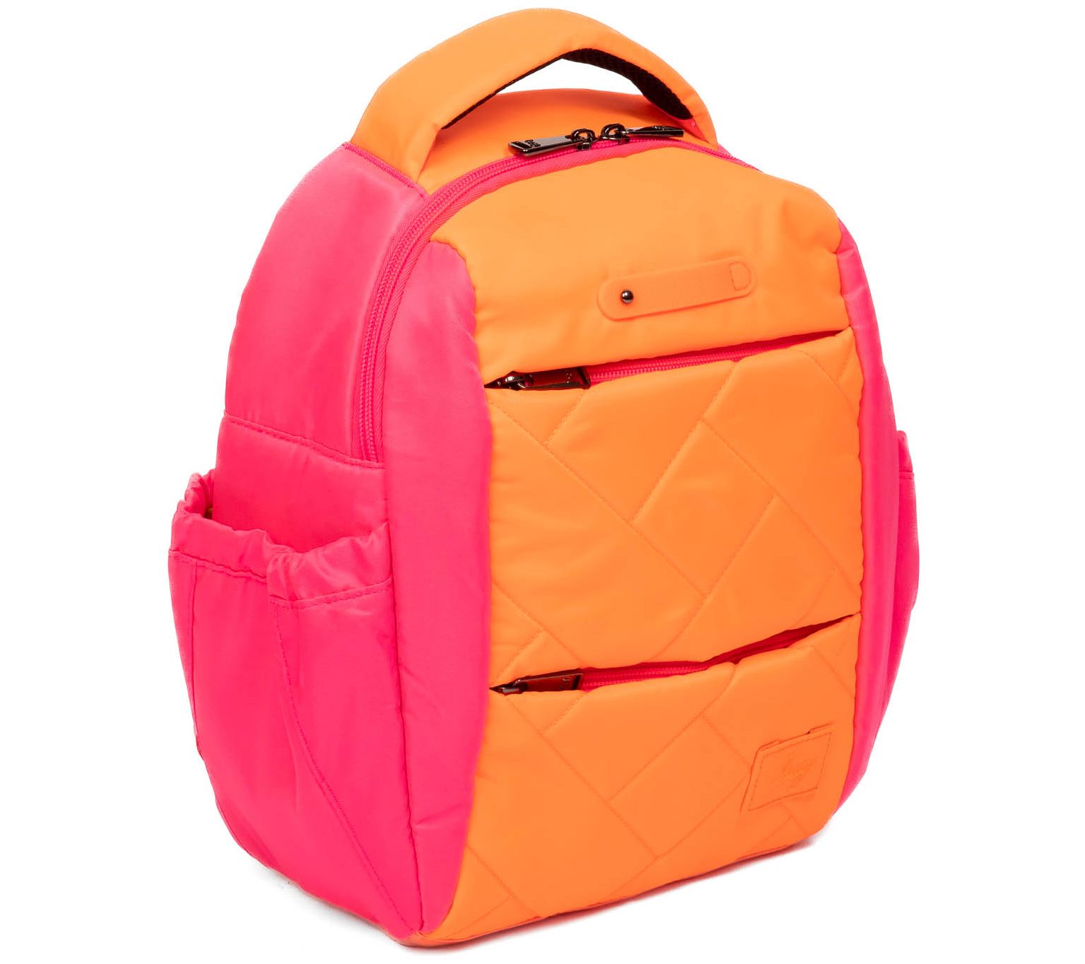 Garnet Hill Messenger Bag backpack school girl Floral organizer