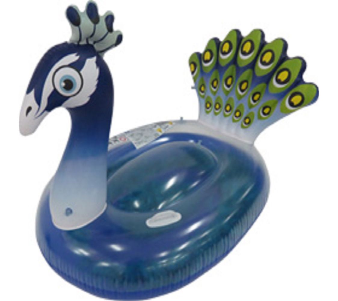 Pool Central 4.75' Purple Peacock Swimming Pool Float
