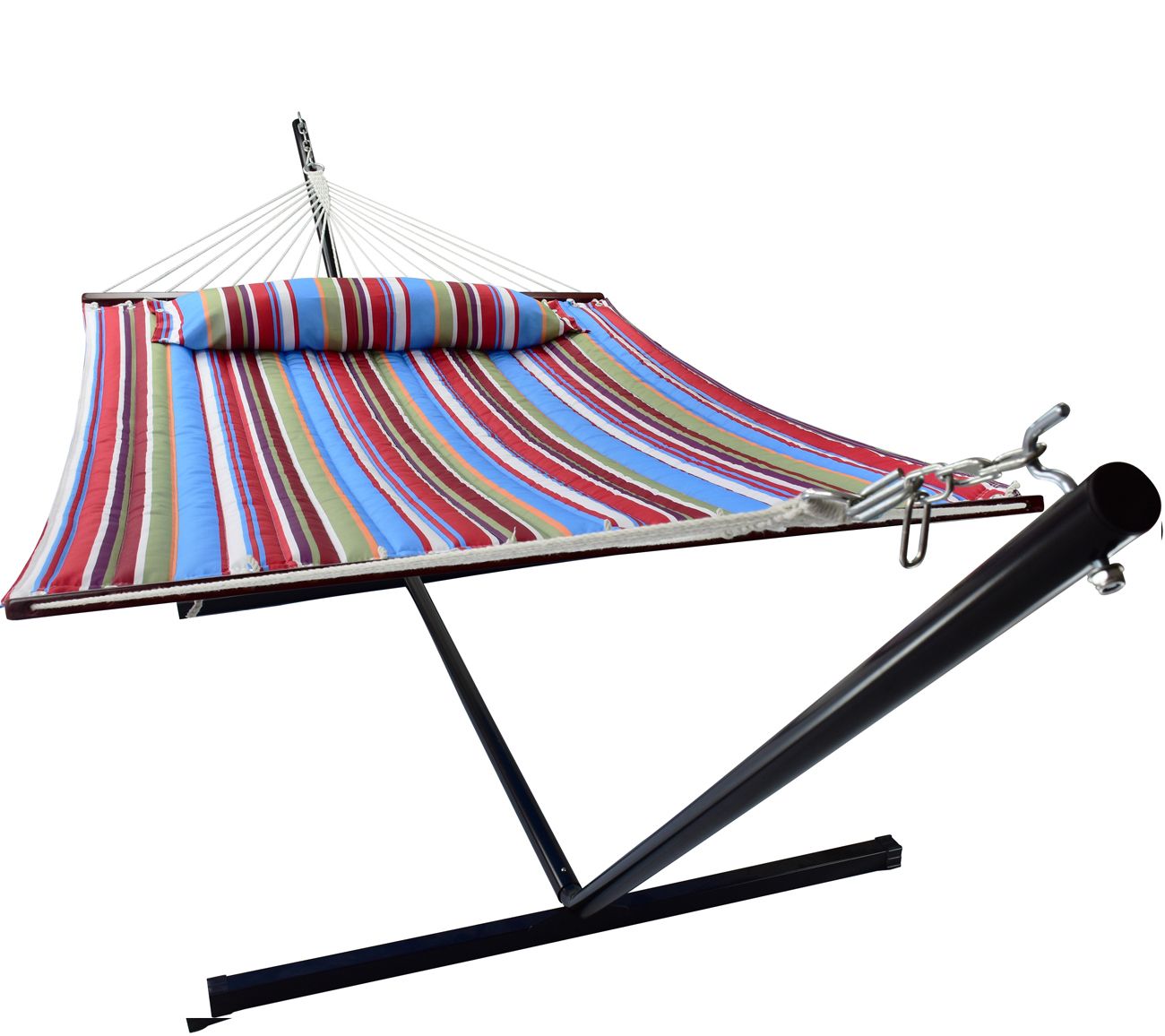 Sorbus Hammock with Spreader Bars and Detachable Pillow