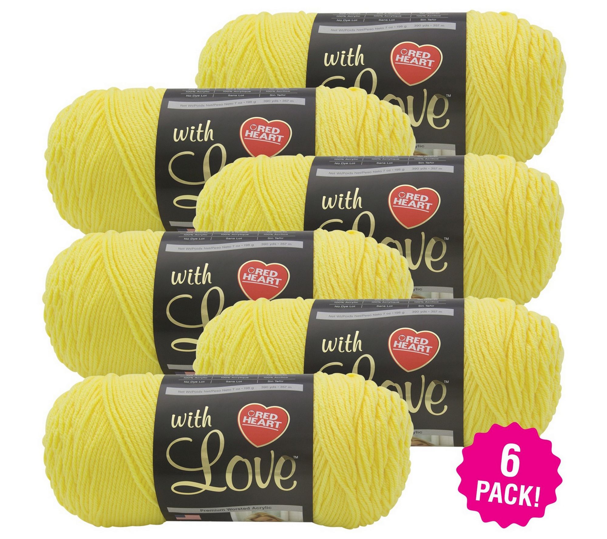 Red Heart With Love Yarn 