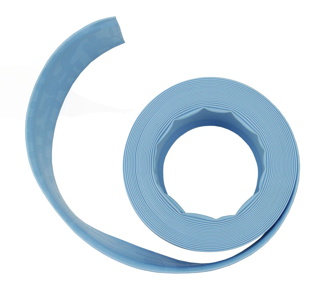 Sky Blue Solid Swimming Pool Filter Backwash Hose 100' x 1.5''