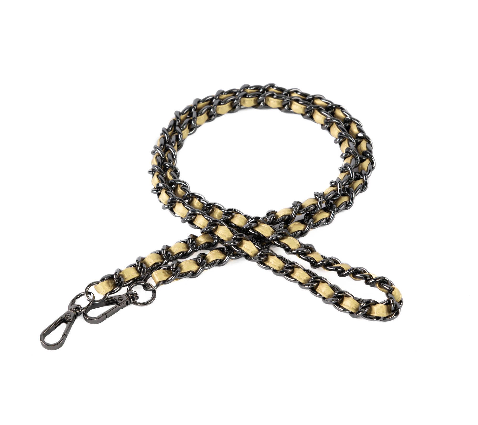 Lug Metal Chain Strap - QVC.com