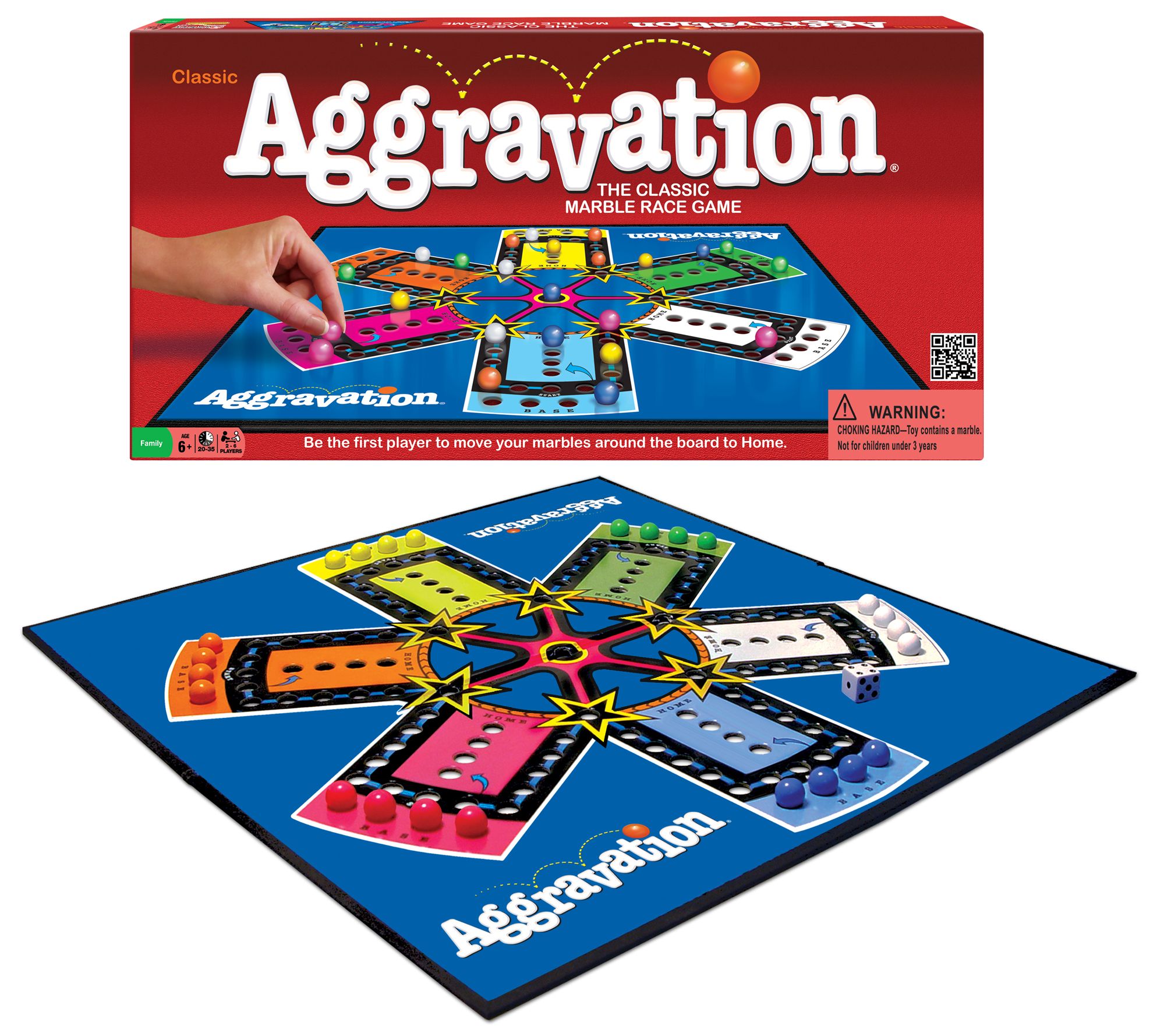 Winning Moves Classic Aggravation Family Game