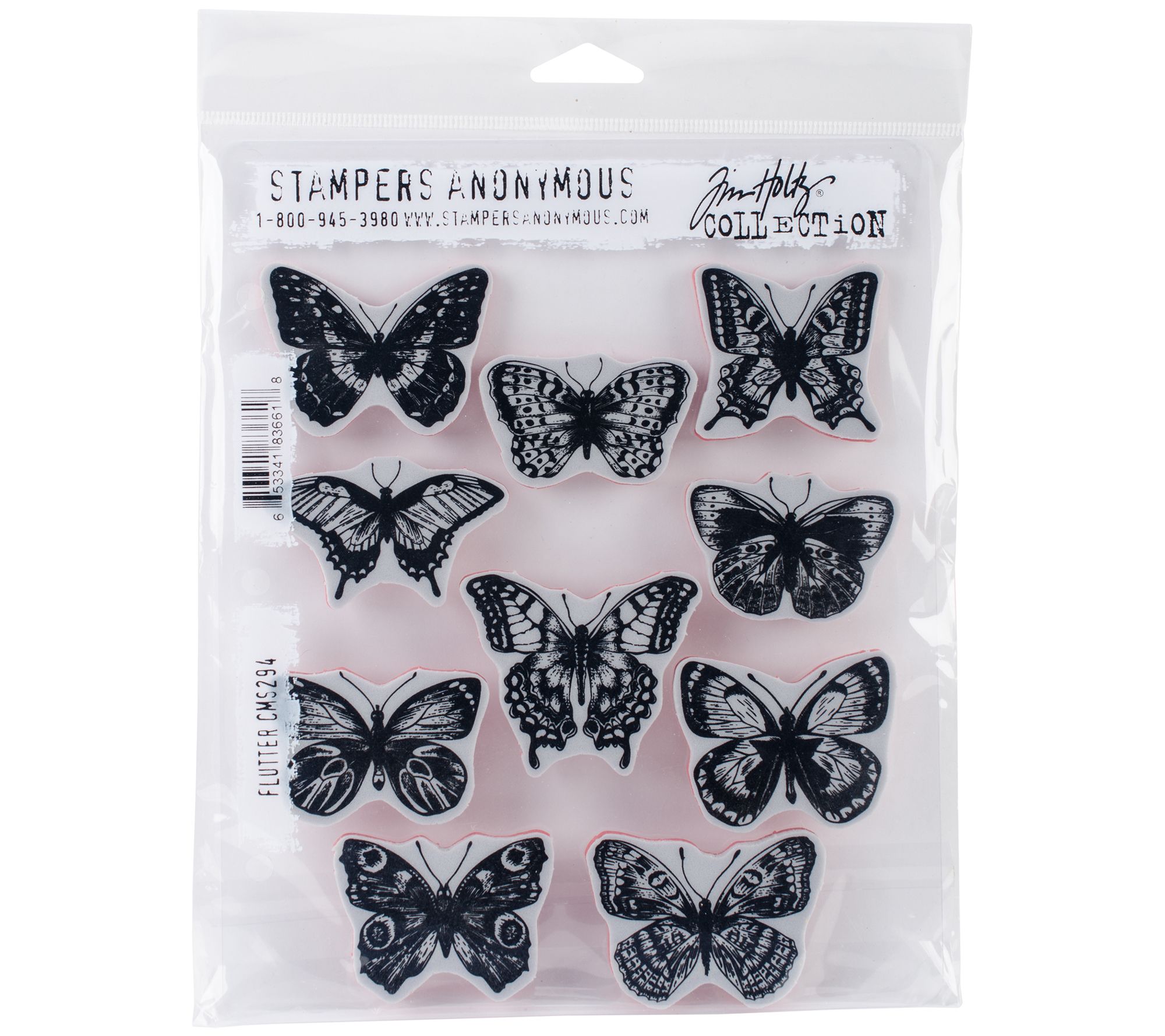 Mounted Rubber Stamp, Butterfly Stamp, Butterfly, Beautiful Butterfly,  Insects