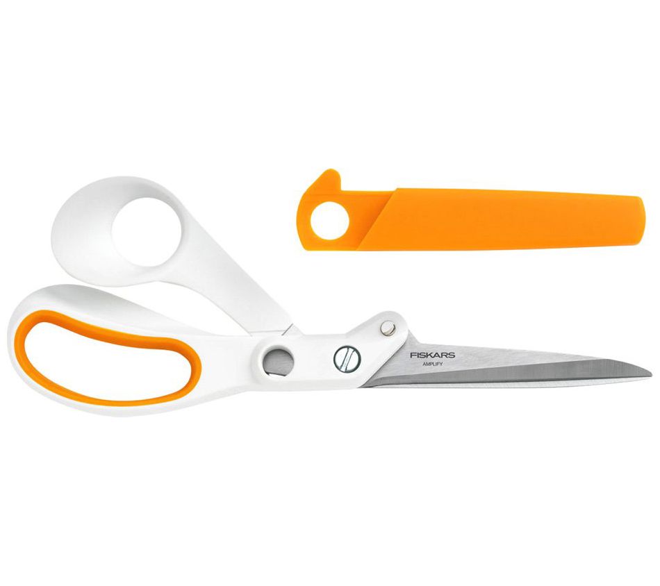 Fiskars Amplify Mixed Media Shears - QVC.com