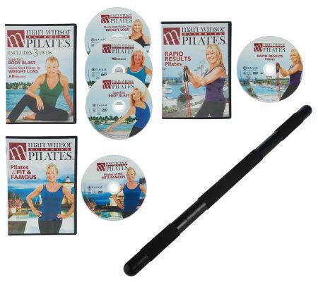Buy Set of Winsor Pilates Sculpting Circle Beginner / Advanced DVDs -  Workout for Beginners and Workout - Advanced Online at desertcartINDIA