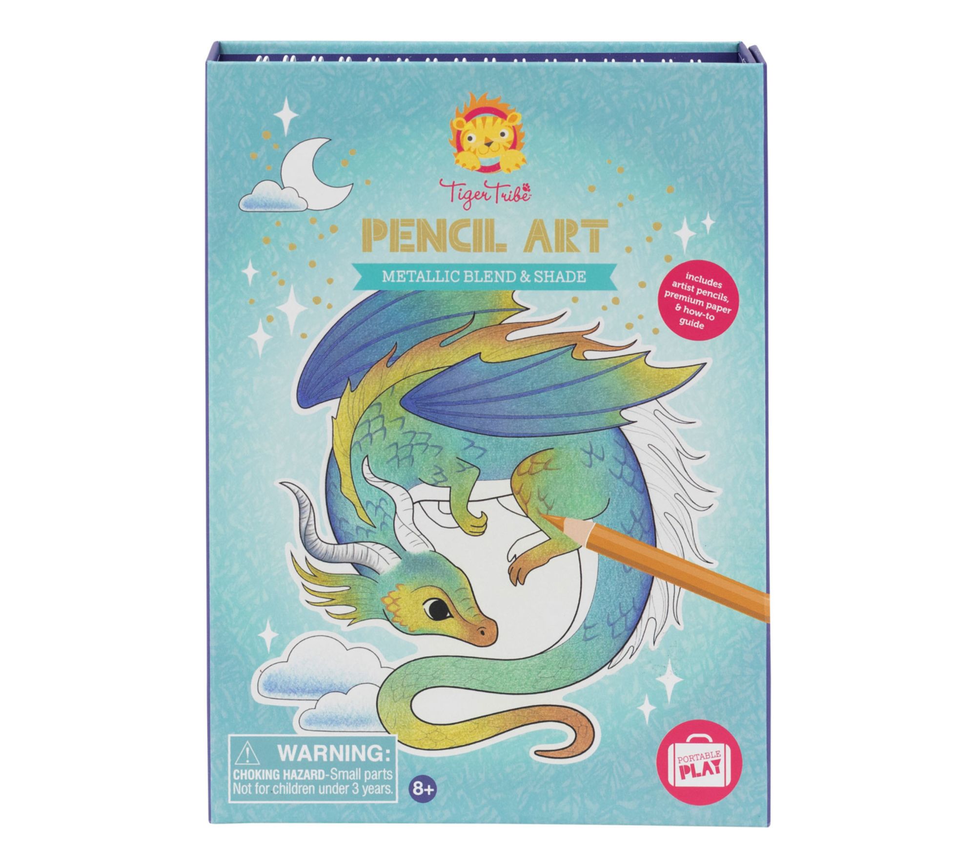 Tiger Tribe Pencil Art Metallic Blend & Shade