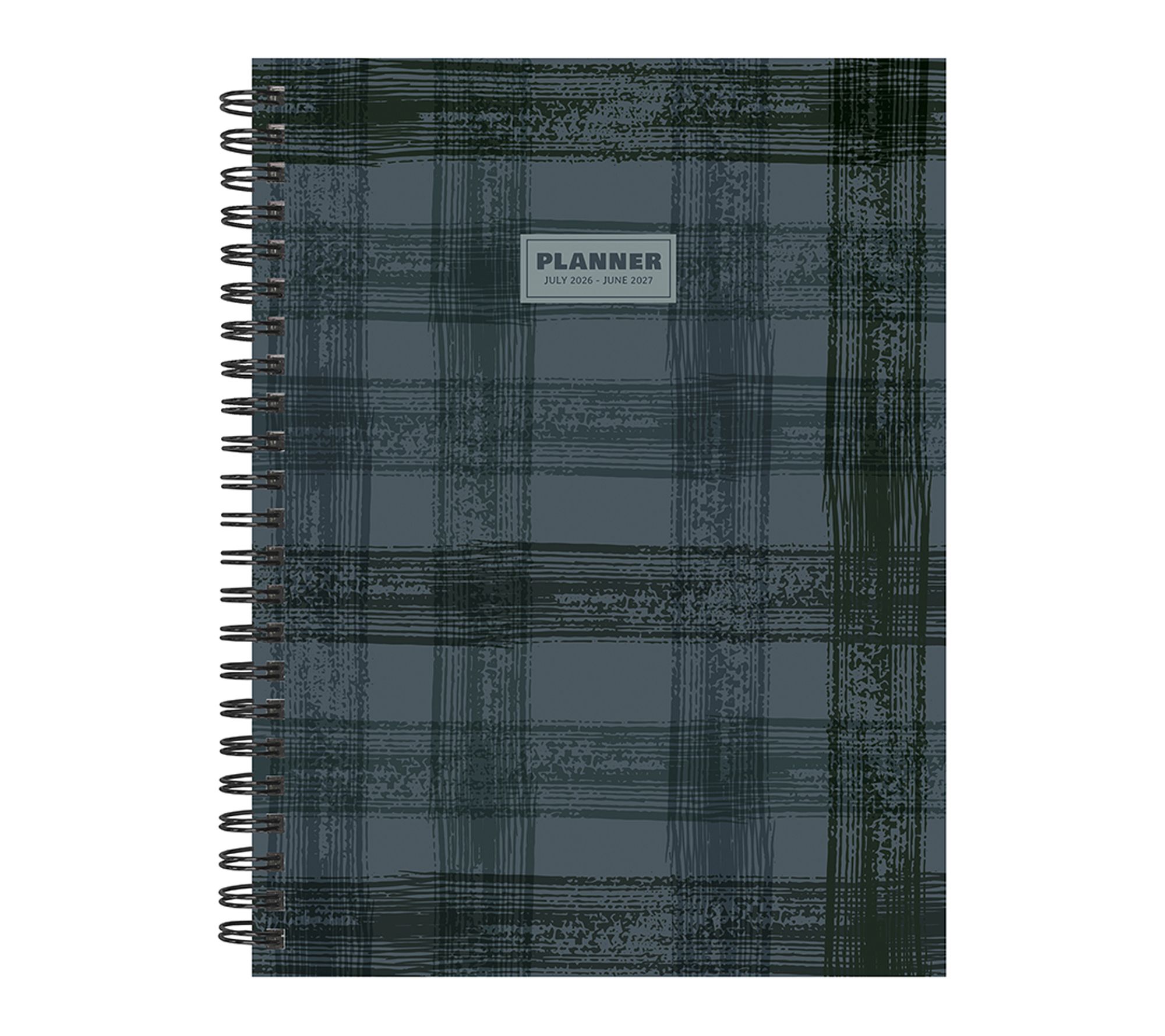 TF Publishing Blue Flannel Medium Weekly Monthly Planner