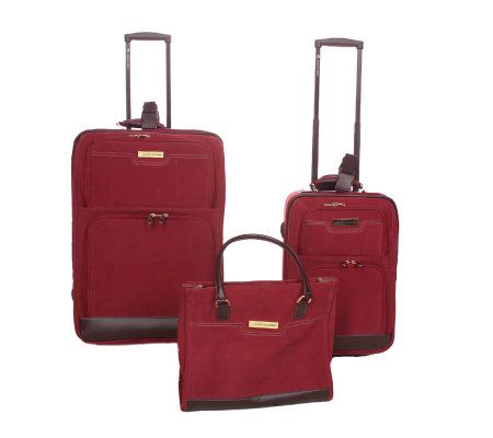 gloria vanderbilt carry on luggage