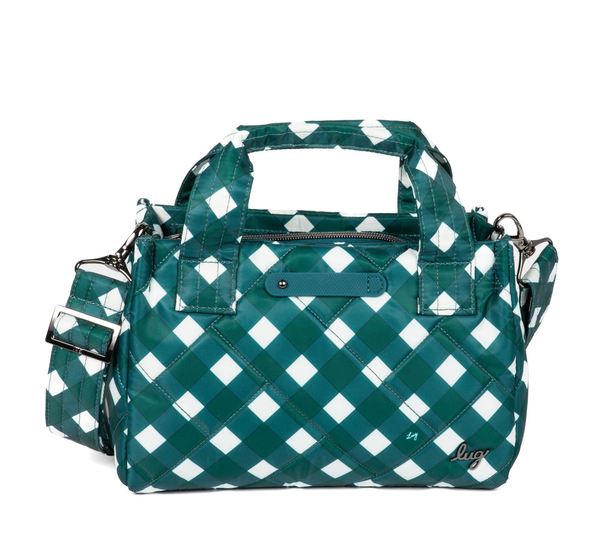 Lug Classic Quilted Crossbody with Tote Handles - Jitterbug - QVC.com