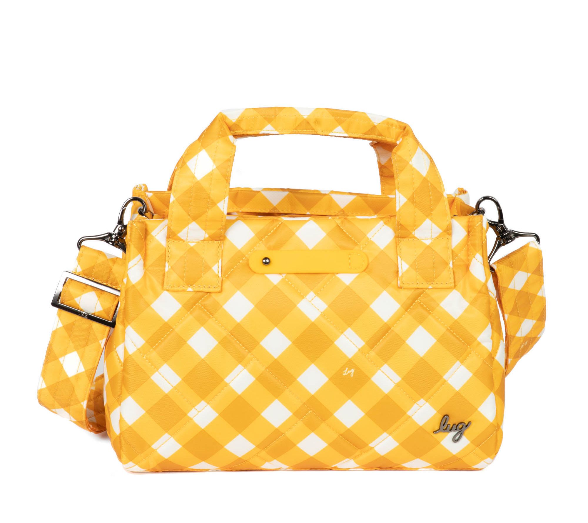 Lug Classic Quilted Crossbody with Tote Handles - Jitterbug