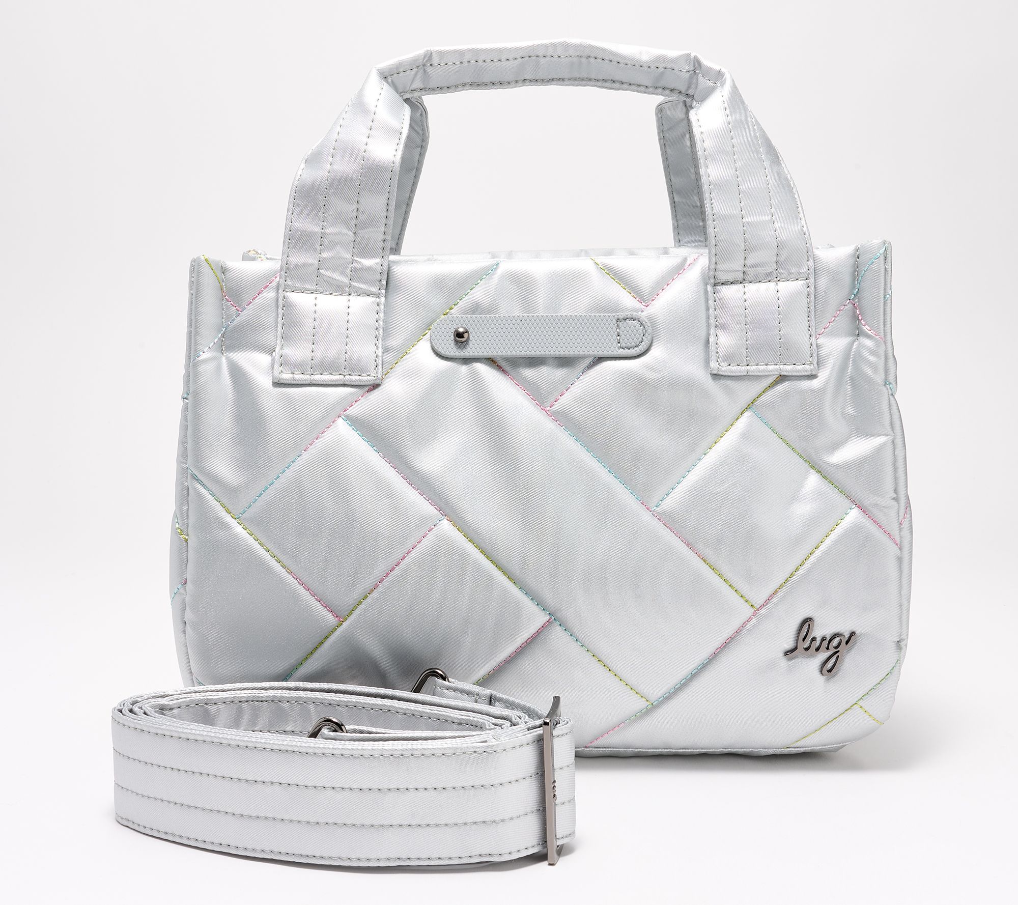 Lug Classic Quilted Crossbody with Tote Handles - Jitterbug