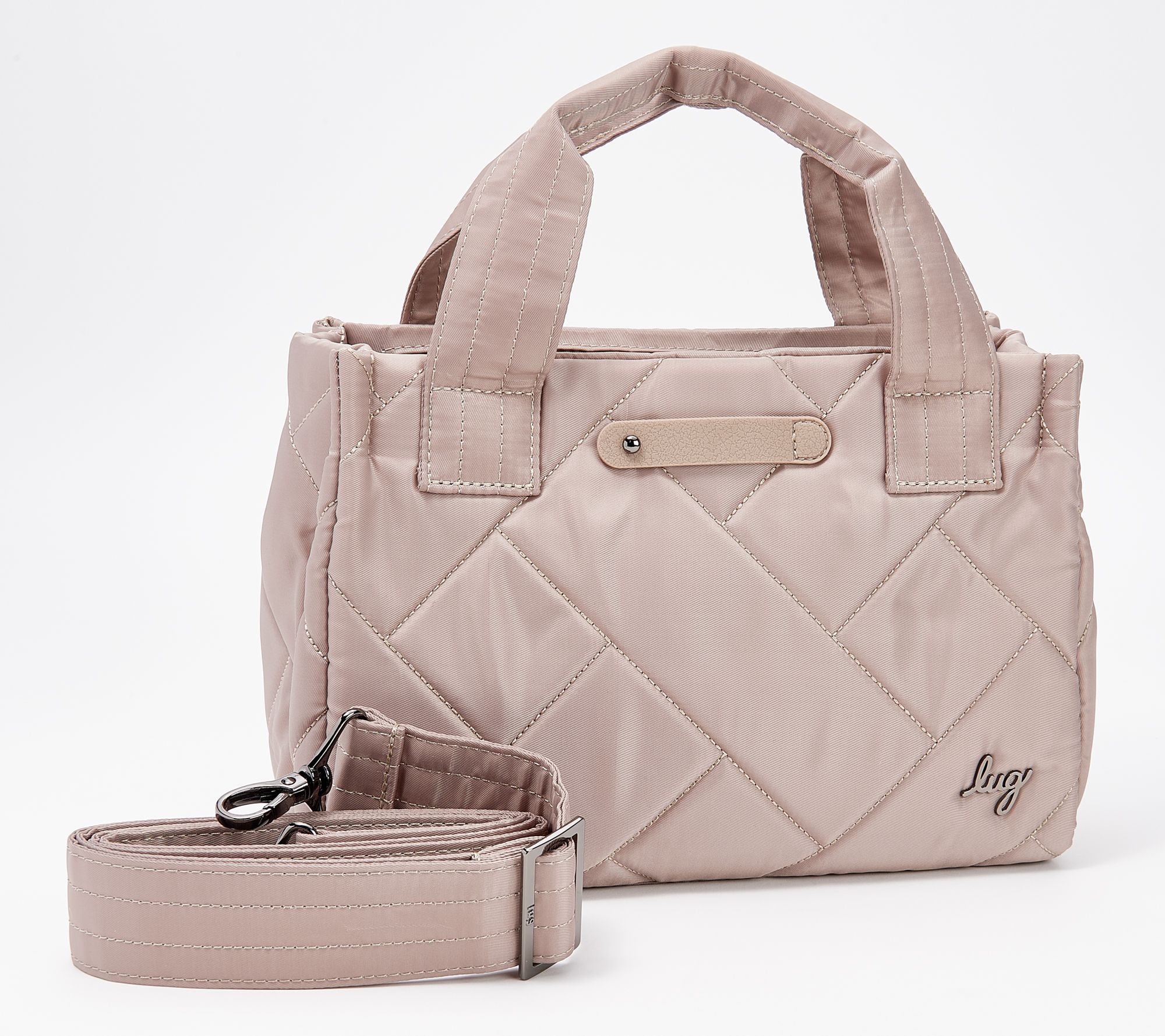 Lug Classic Quilted Crossbody with Tote Handles - Jitterbug