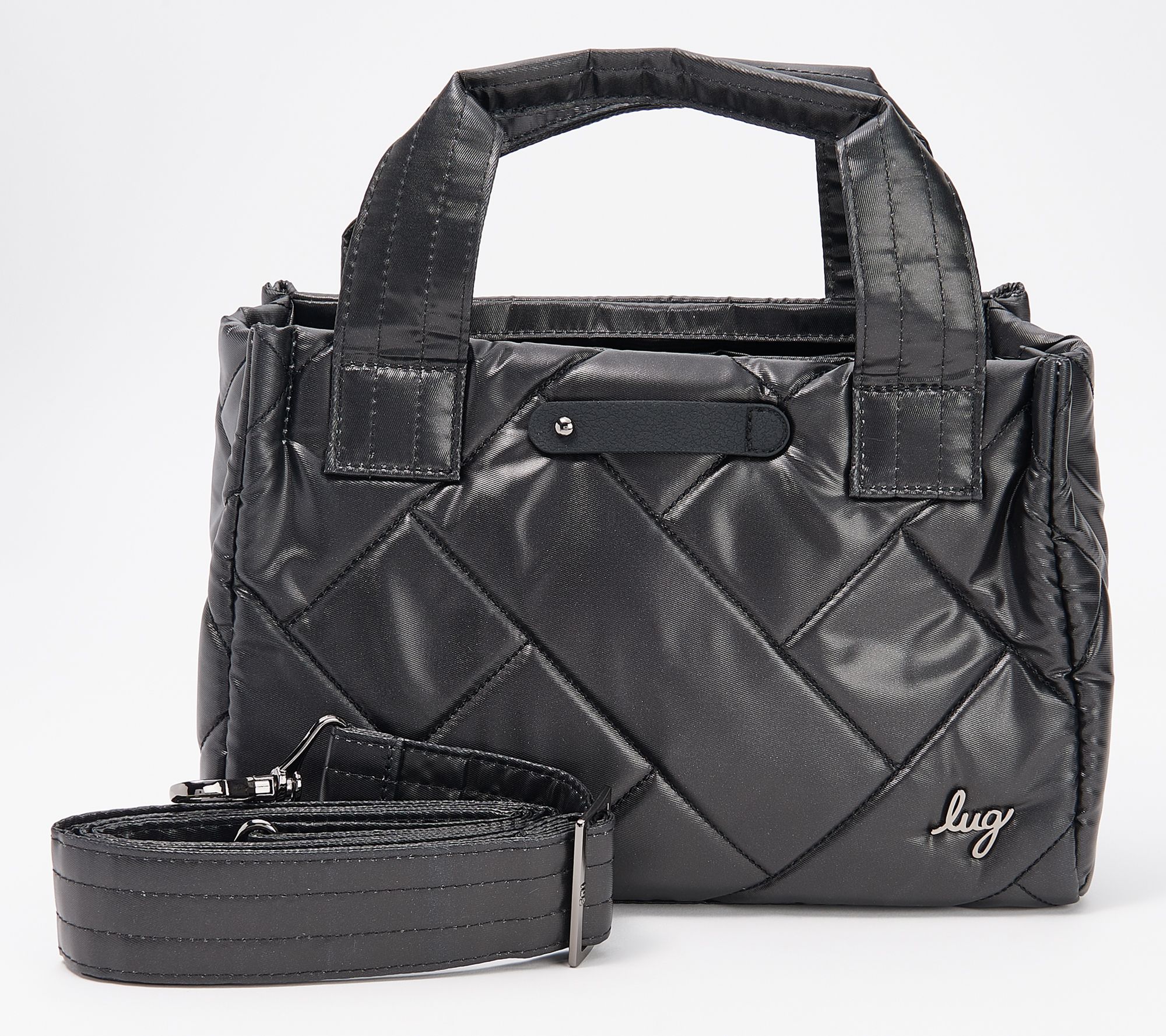 Lug Classic Quilted Crossbody with Tote Handles - Jitterbug