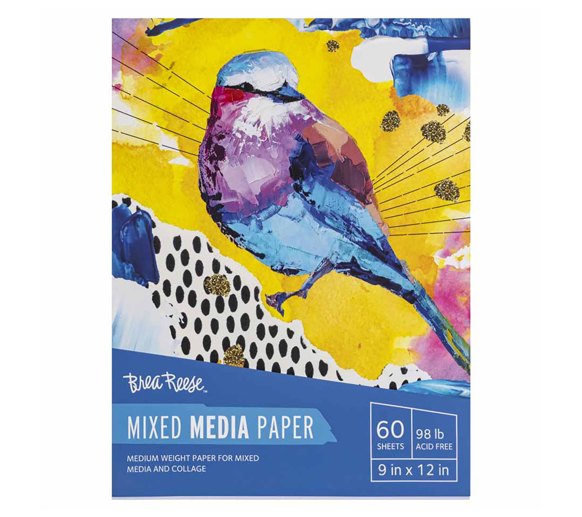Brea Reese Paper Pad Mixed Media - 9x12"