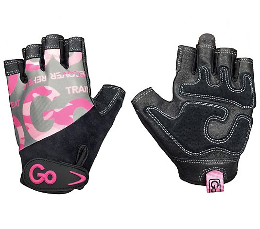 GoFit Women's Leather Elite Trainer Gloves Medium