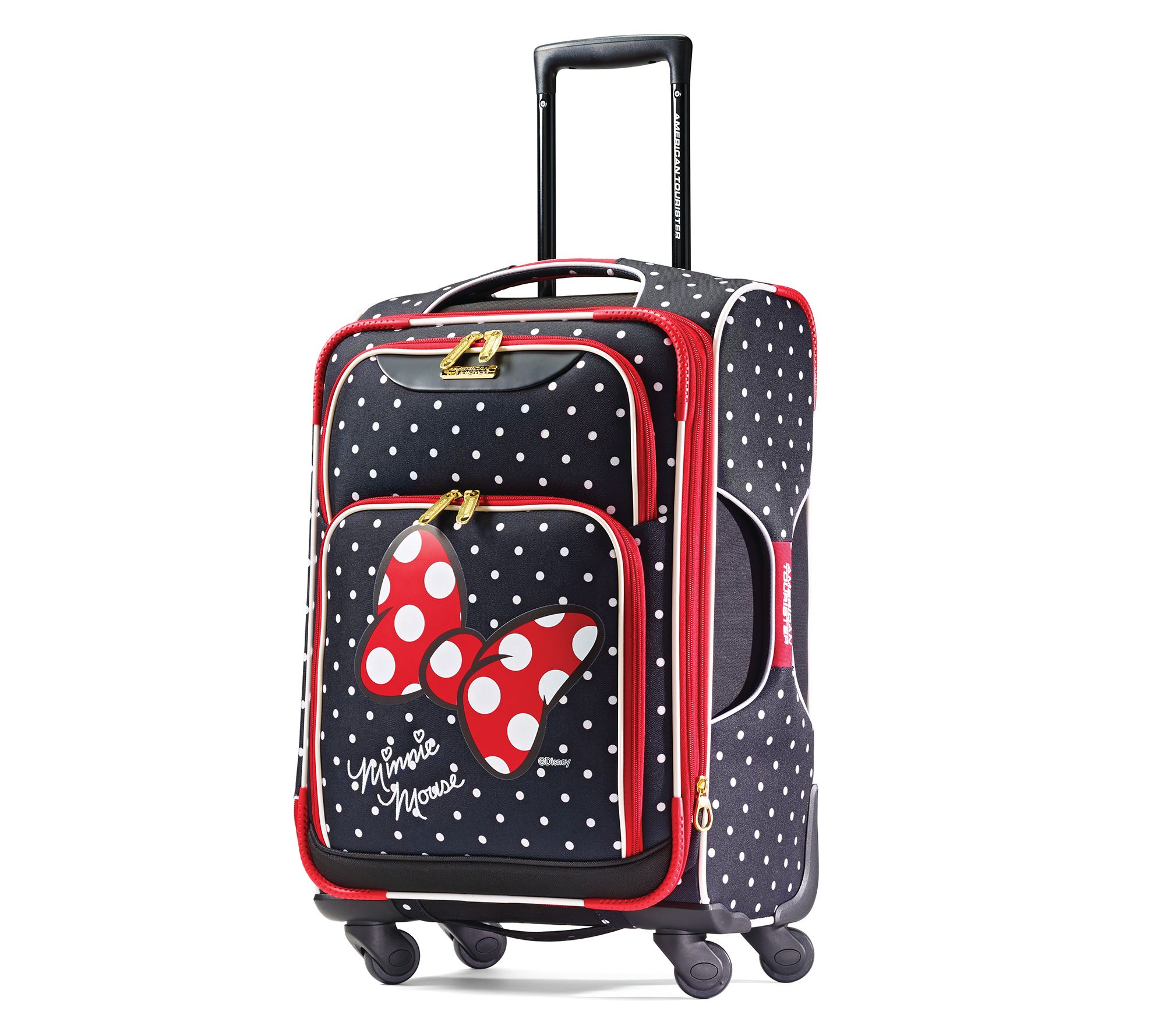 American Tourister Disney Minnie Mouse Red Bow21" Softside