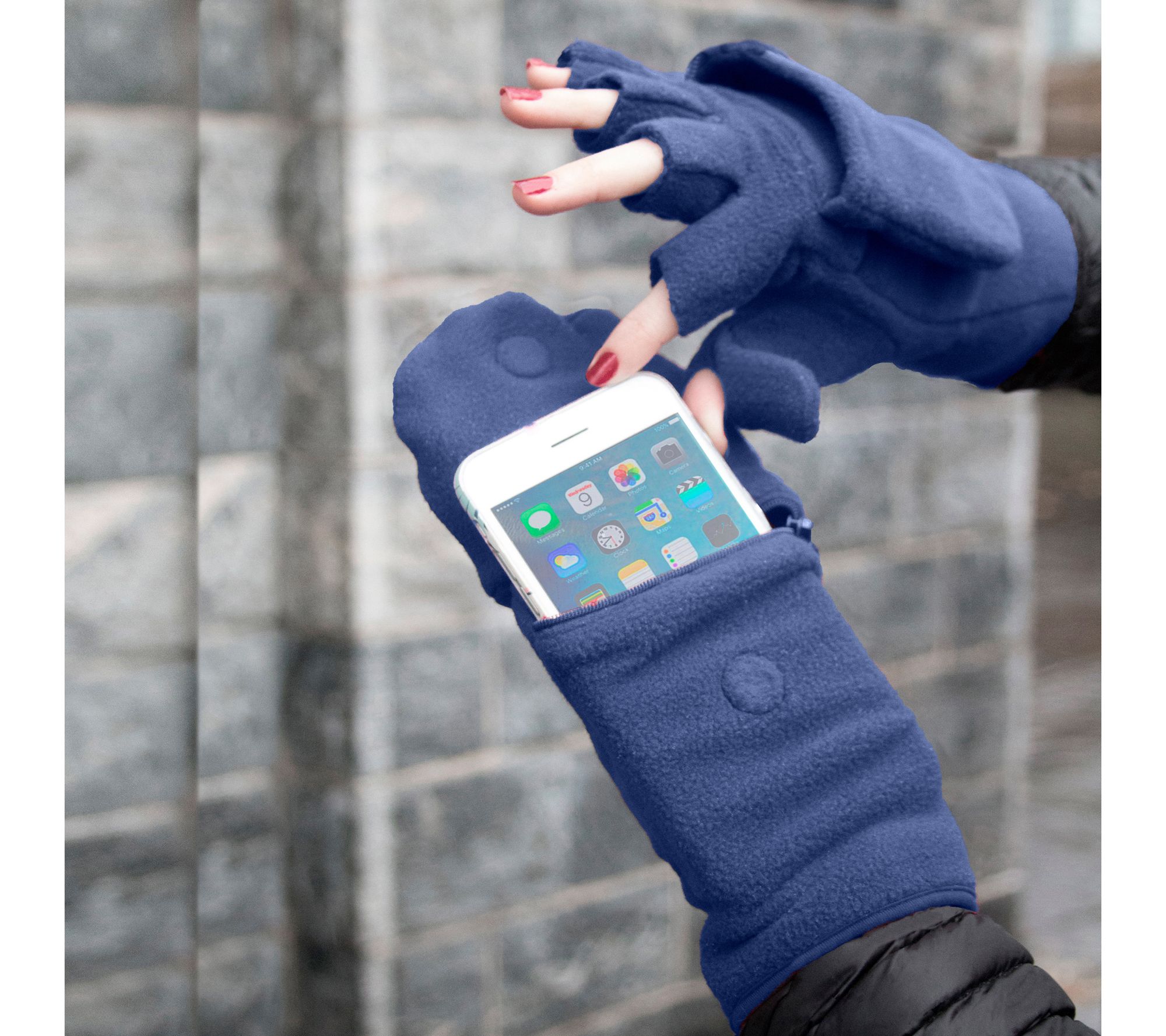 Casual Mens Womens Gloves Soft Touch Screen Texting Cap Active Smart Phone Knit 