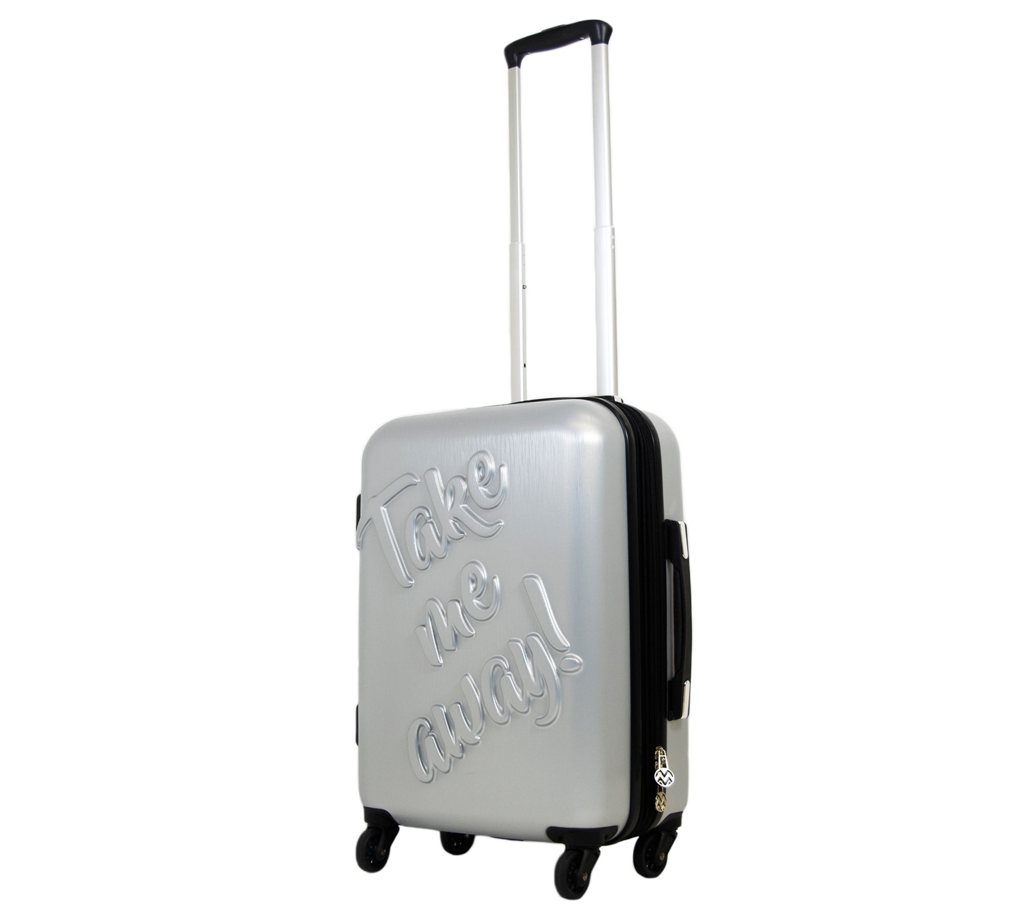 Macbeth Collection Take Me Away 21" Rolling Luggage Suitcase
