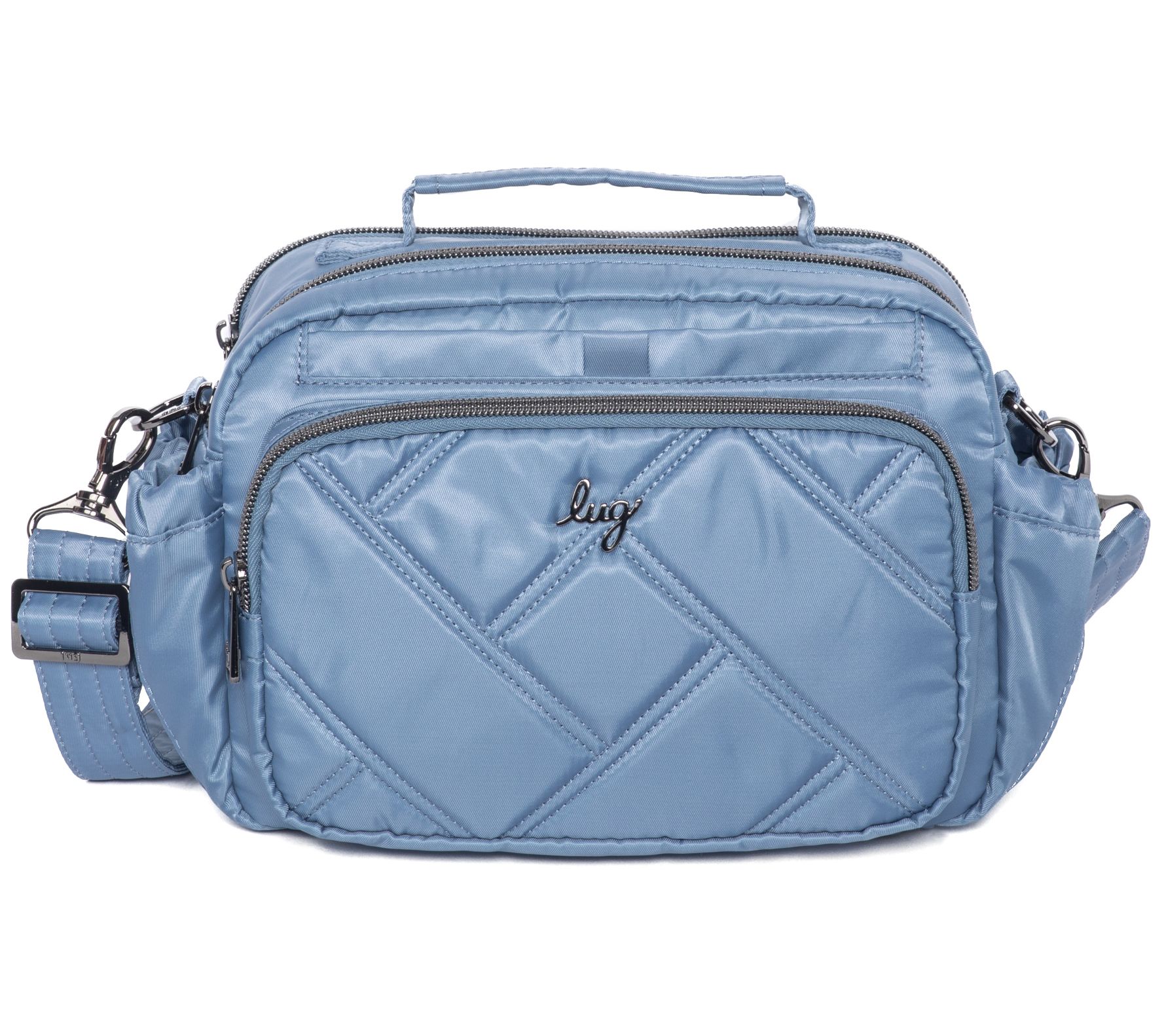 qvc lug crossbody bags