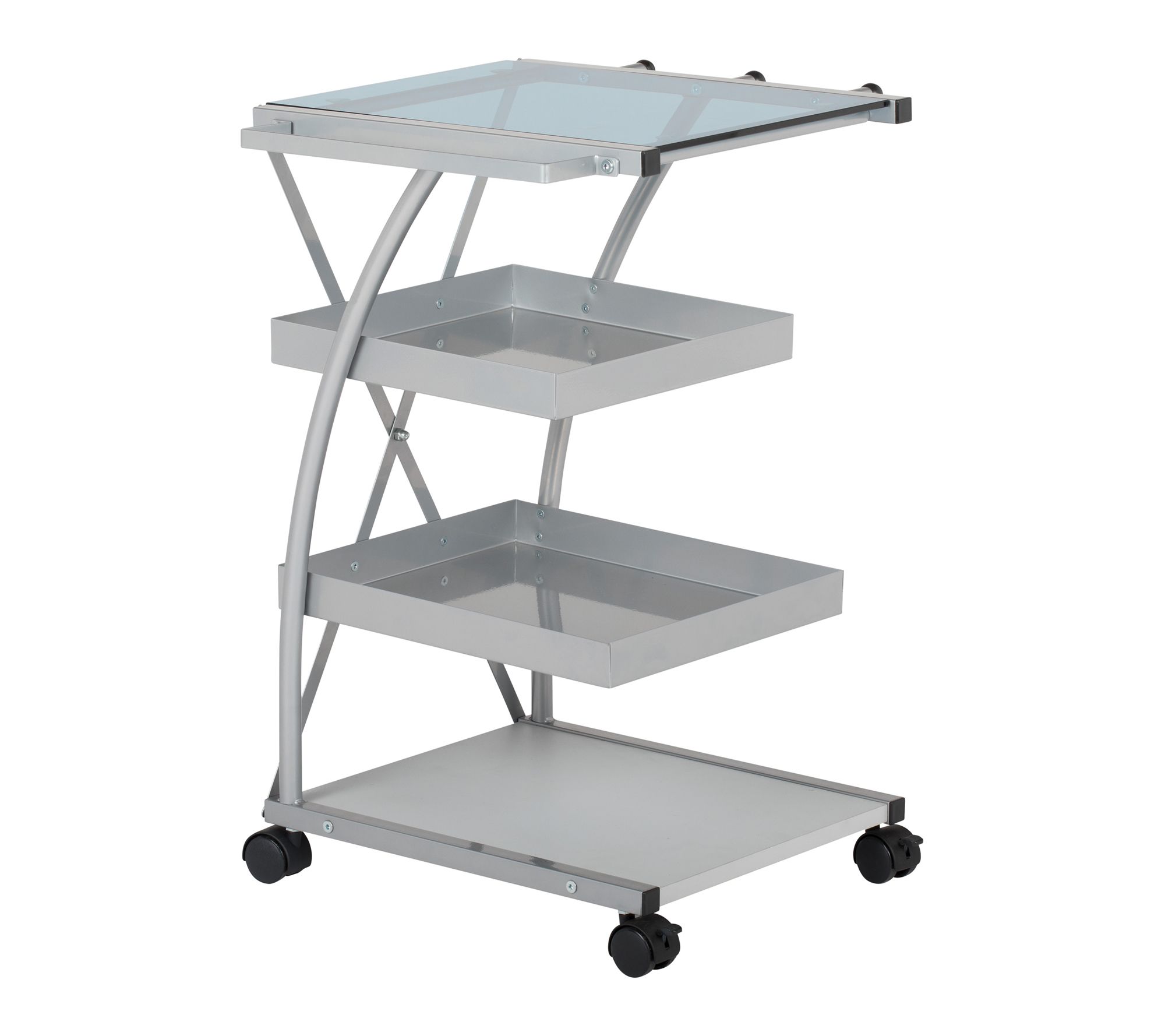 Studio Designs Triflex Mobile 4 Shelf Art Organizer