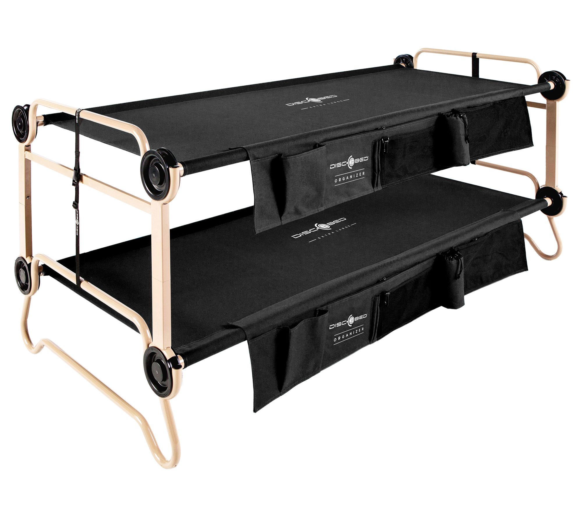 Disc-O-Bed Extra Large Camping Bed with Organizers