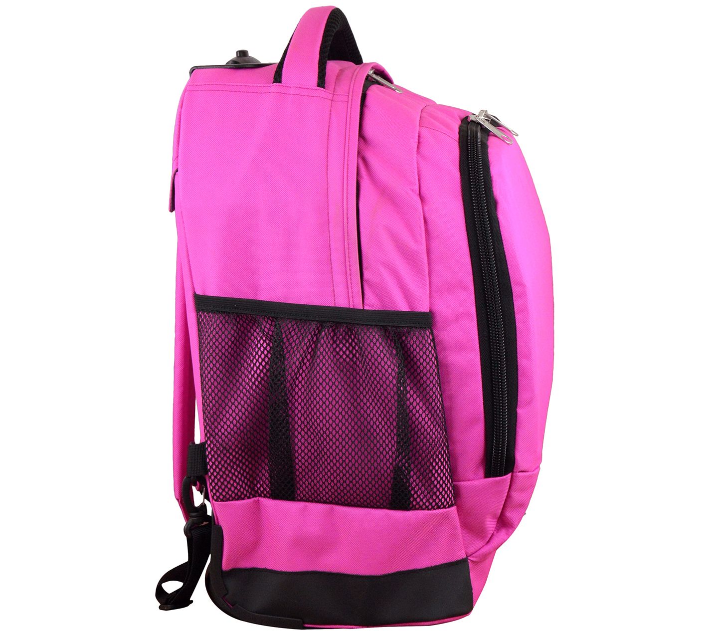 NCAA 19" Pink Premium Wheeled Backpack