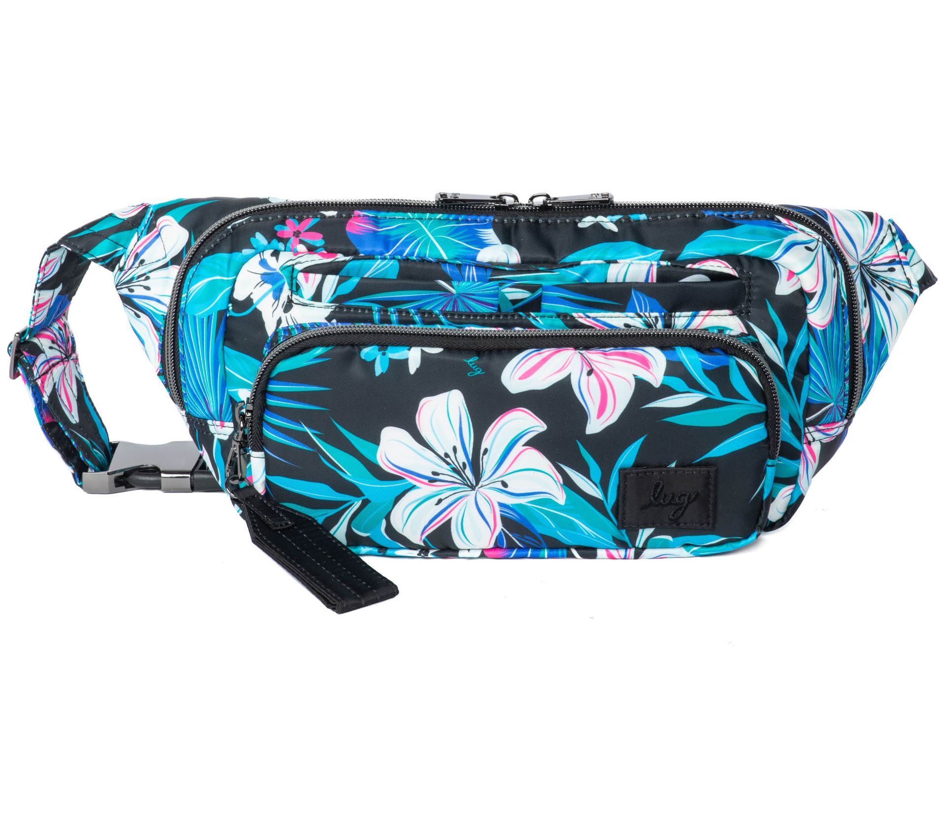 2024 NWT Lug Hitch Belt Bag in Hibiscus Multi