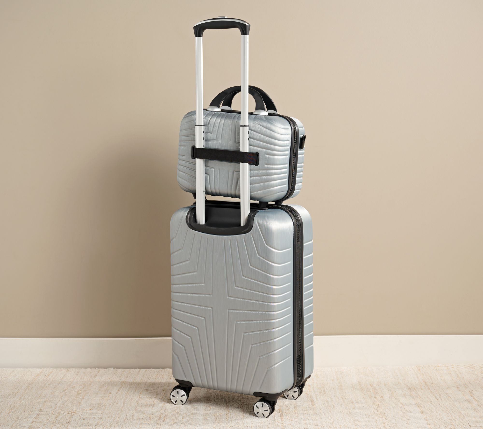 Samsonite Hardside Carry-On and Beauty Crate Bundle
