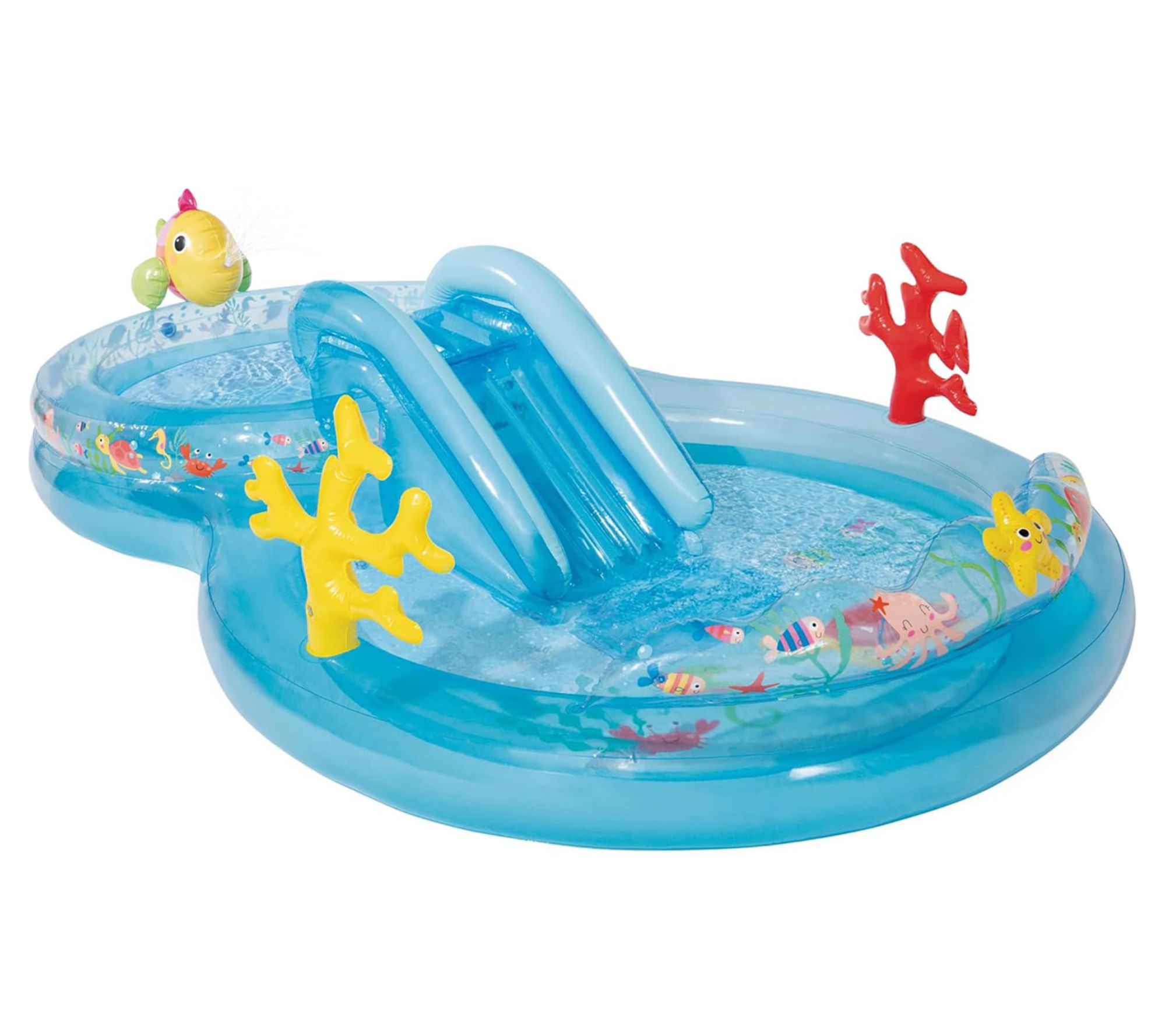 Intex Under The Sea Inflatable Play Center Water Slide