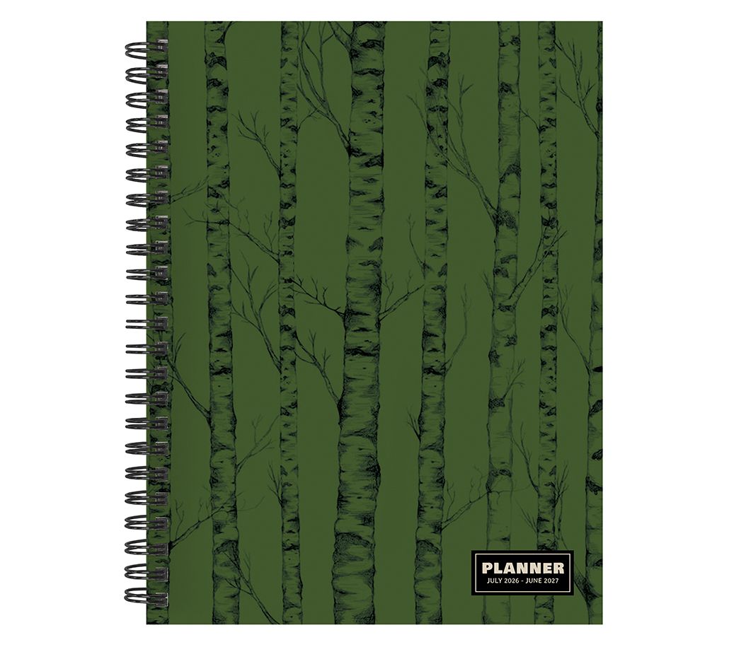 TF Publishing Green Forest Medium Weekly Monthly Planner