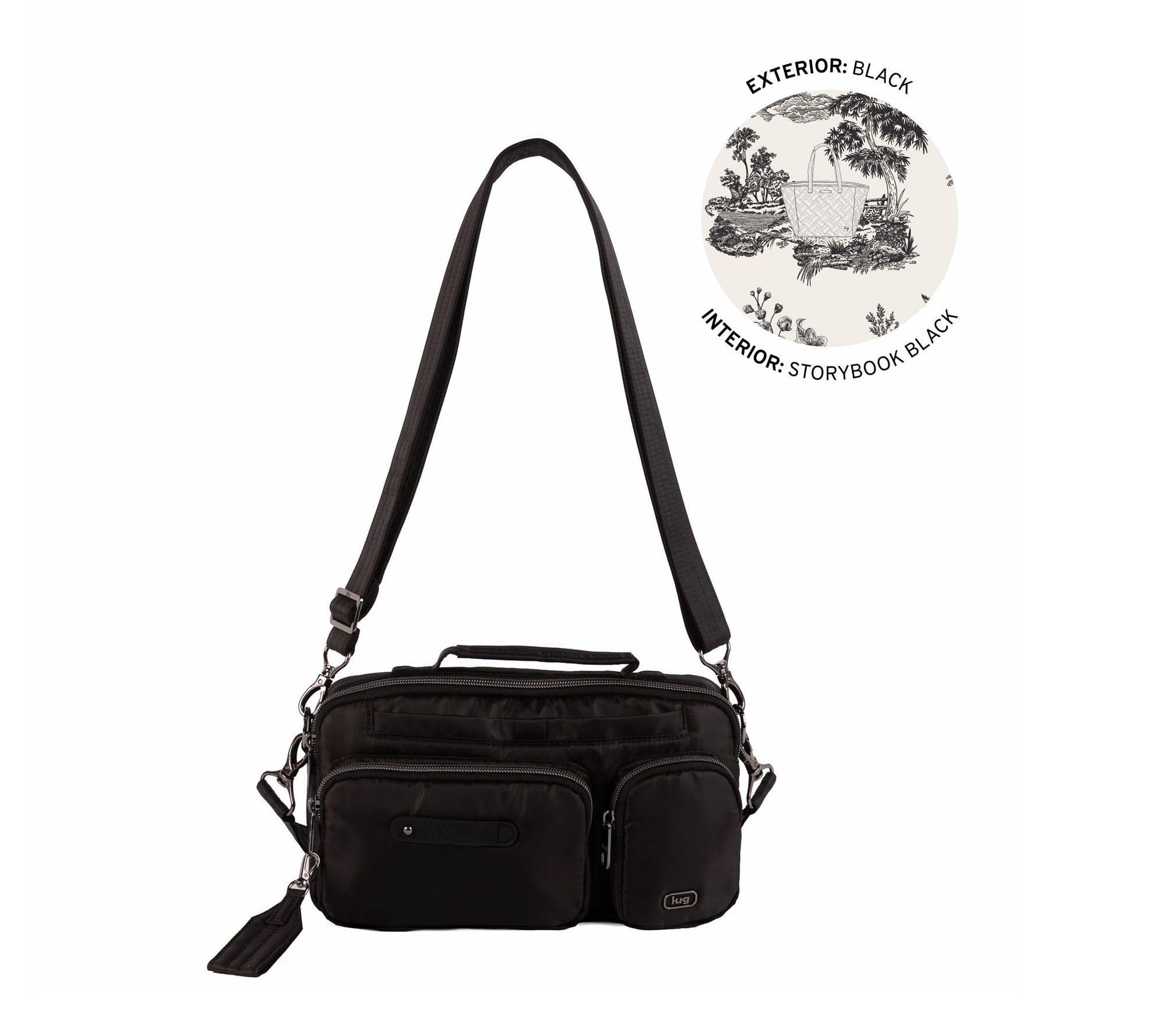 Lug Switcheroo-SE Convertible Handbag with 2 Straps