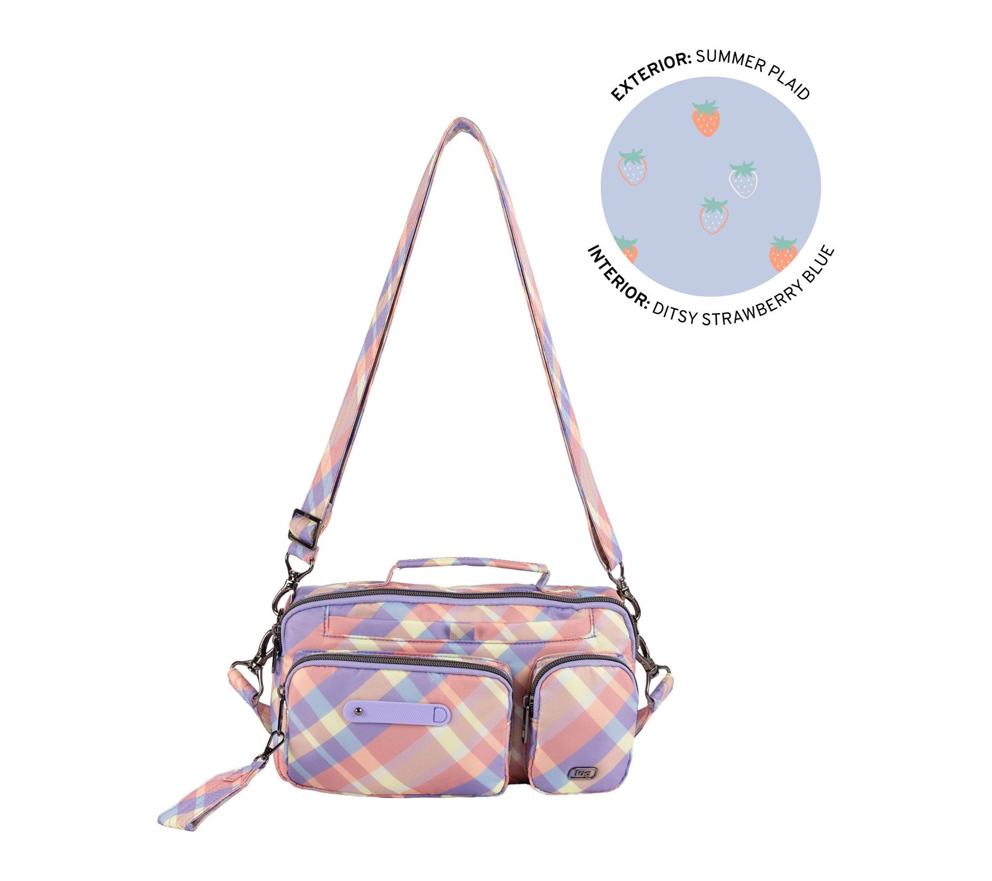 Lug Switcheroo-SE Convertible Handbag with 2 Straps