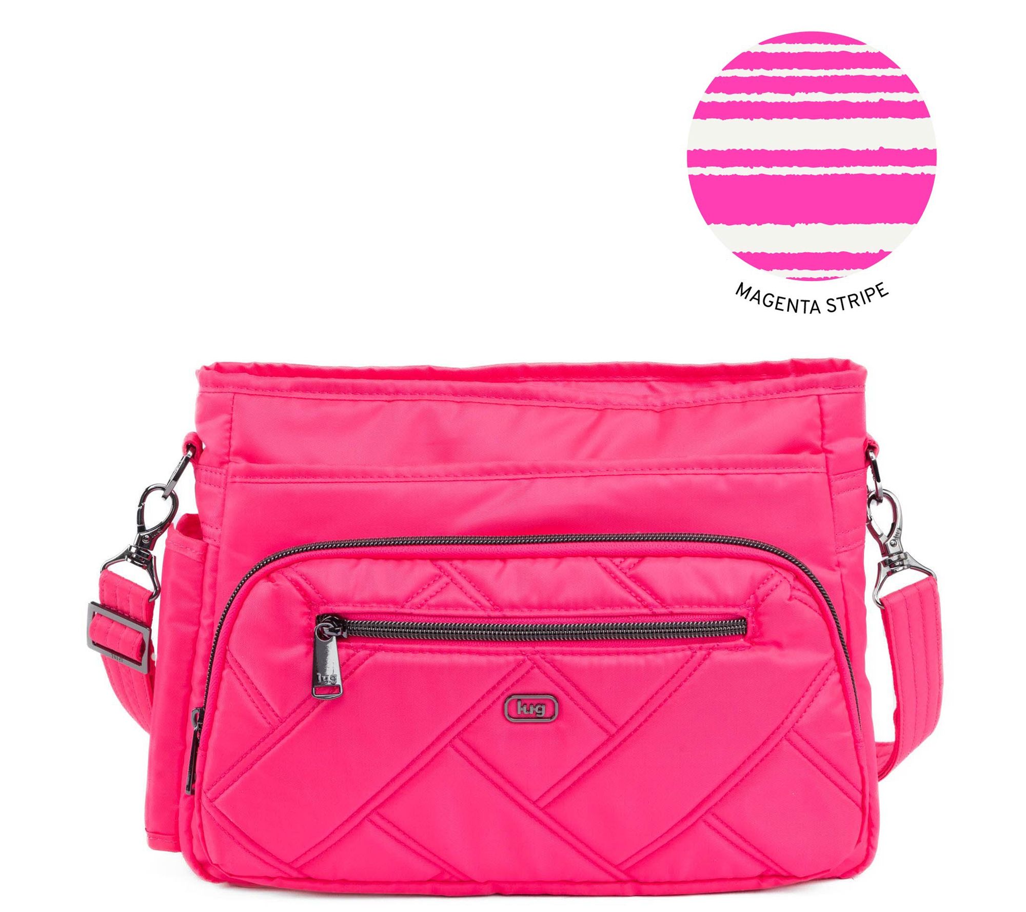 Lug Medium Crossbody with RFID - Shimmy SE