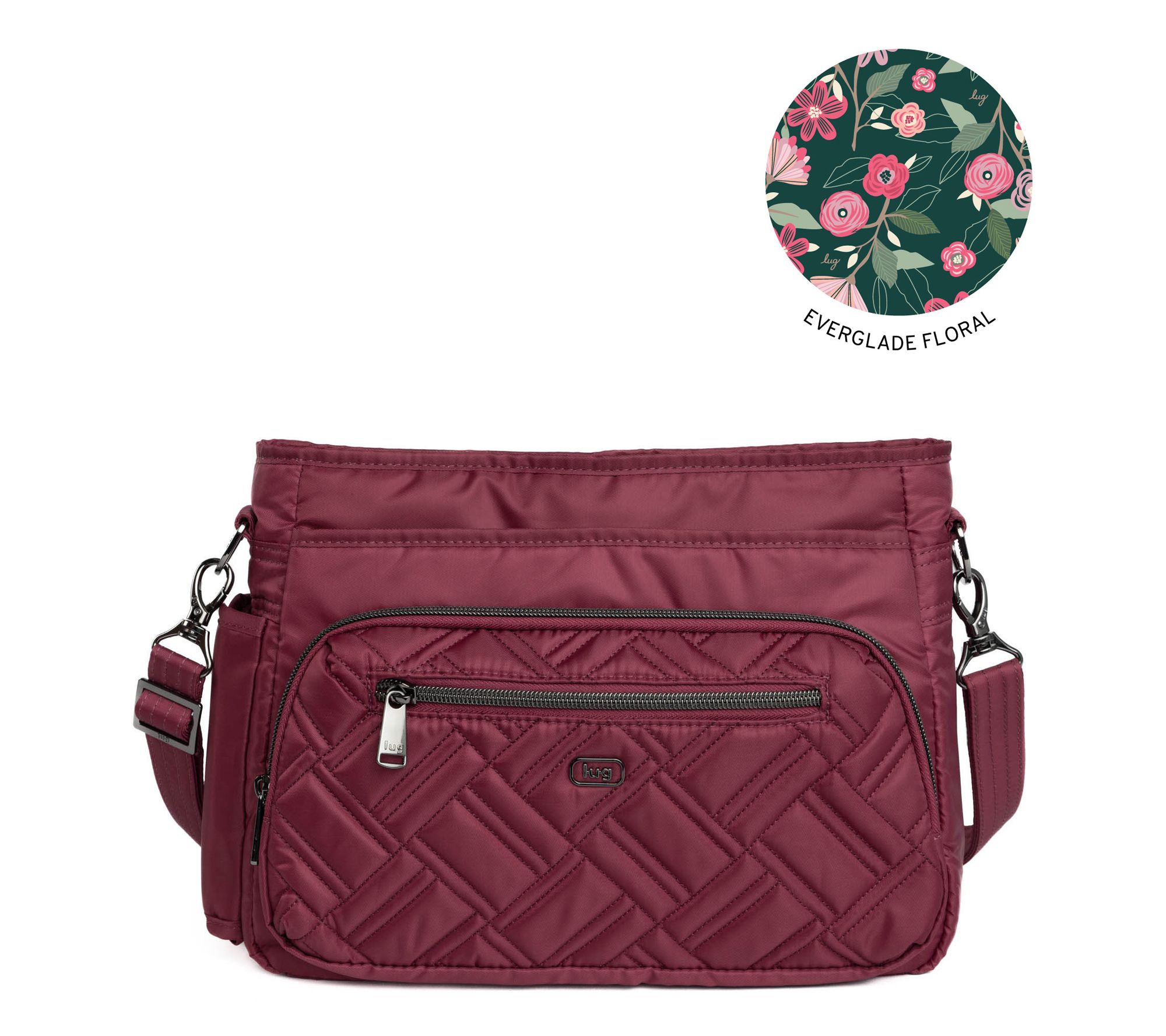 Lug Medium Crossbody with RFID - Shimmy SE