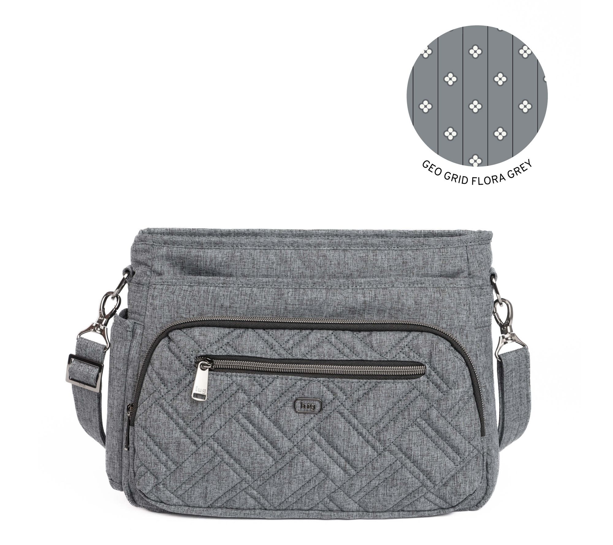 Lug Medium Crossbody with RFID - Shimmy SE