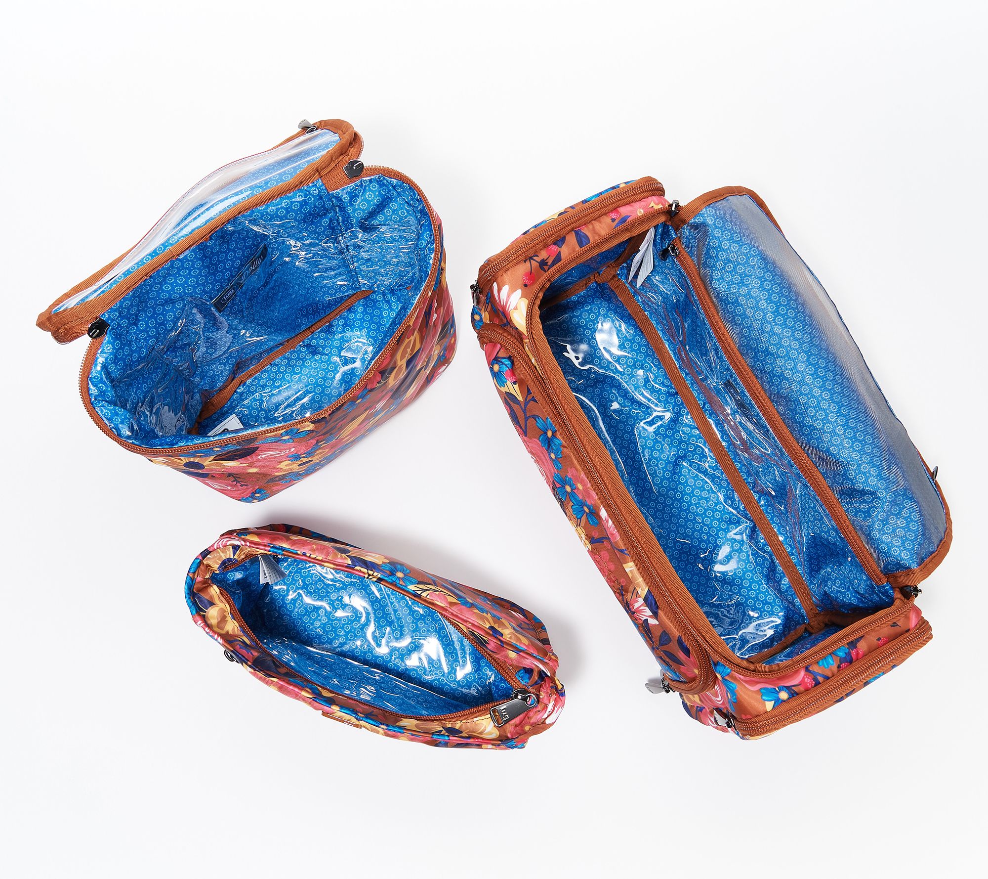 (QVC) Lug 3Piece Trolley XL Organizational Set