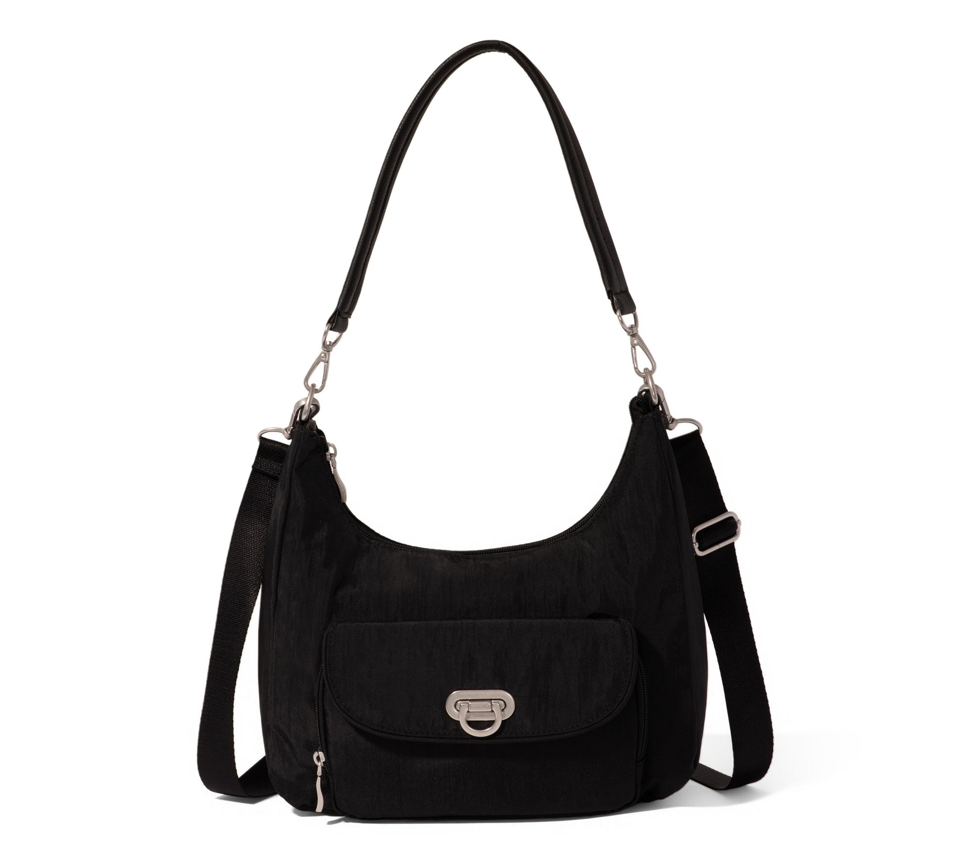 Baggallini Coastal Flip-Lock Half Moon Bag