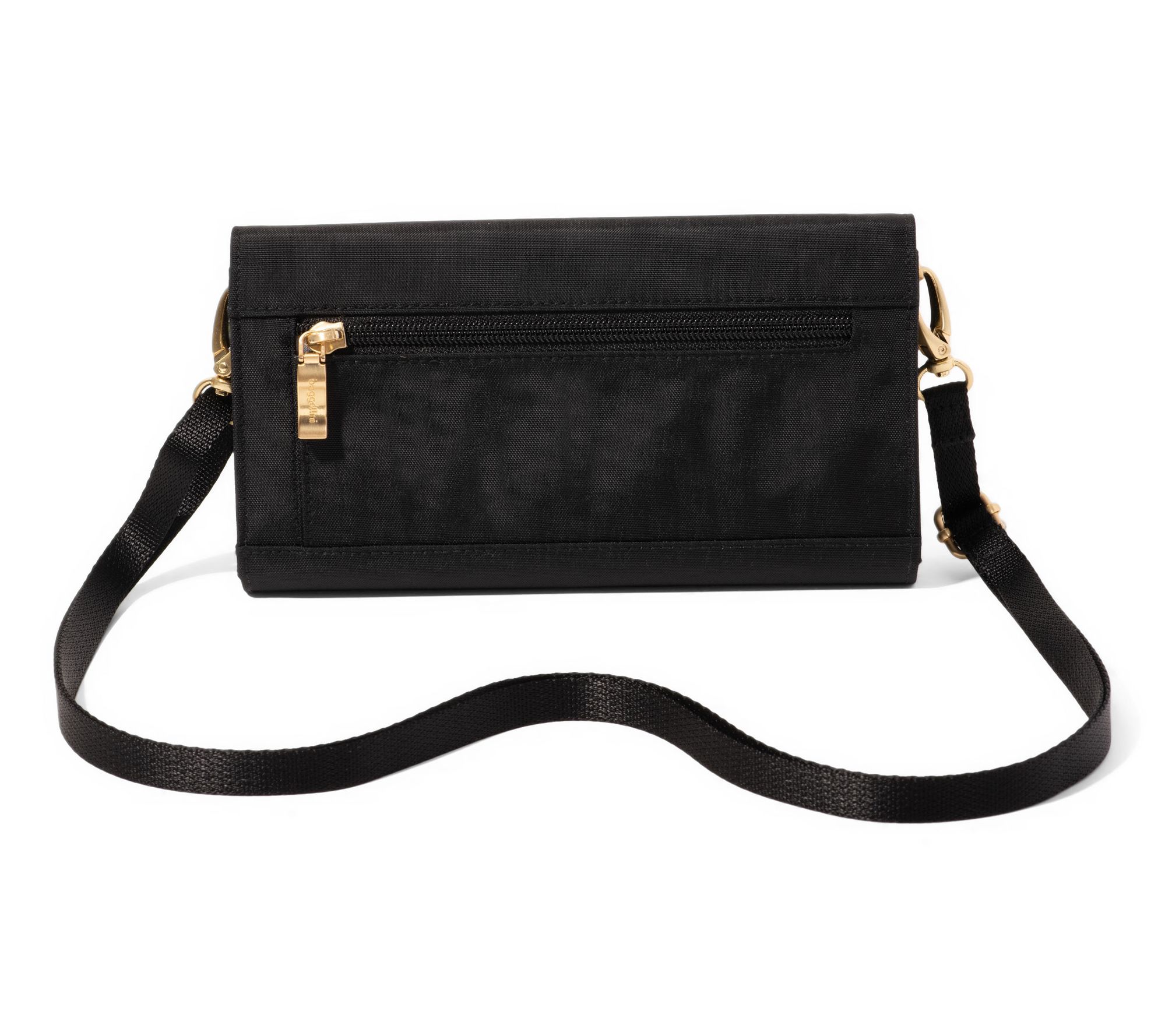 Baggallini Flip Lock RFID Phone Wallet Crossbody - QVC.com
